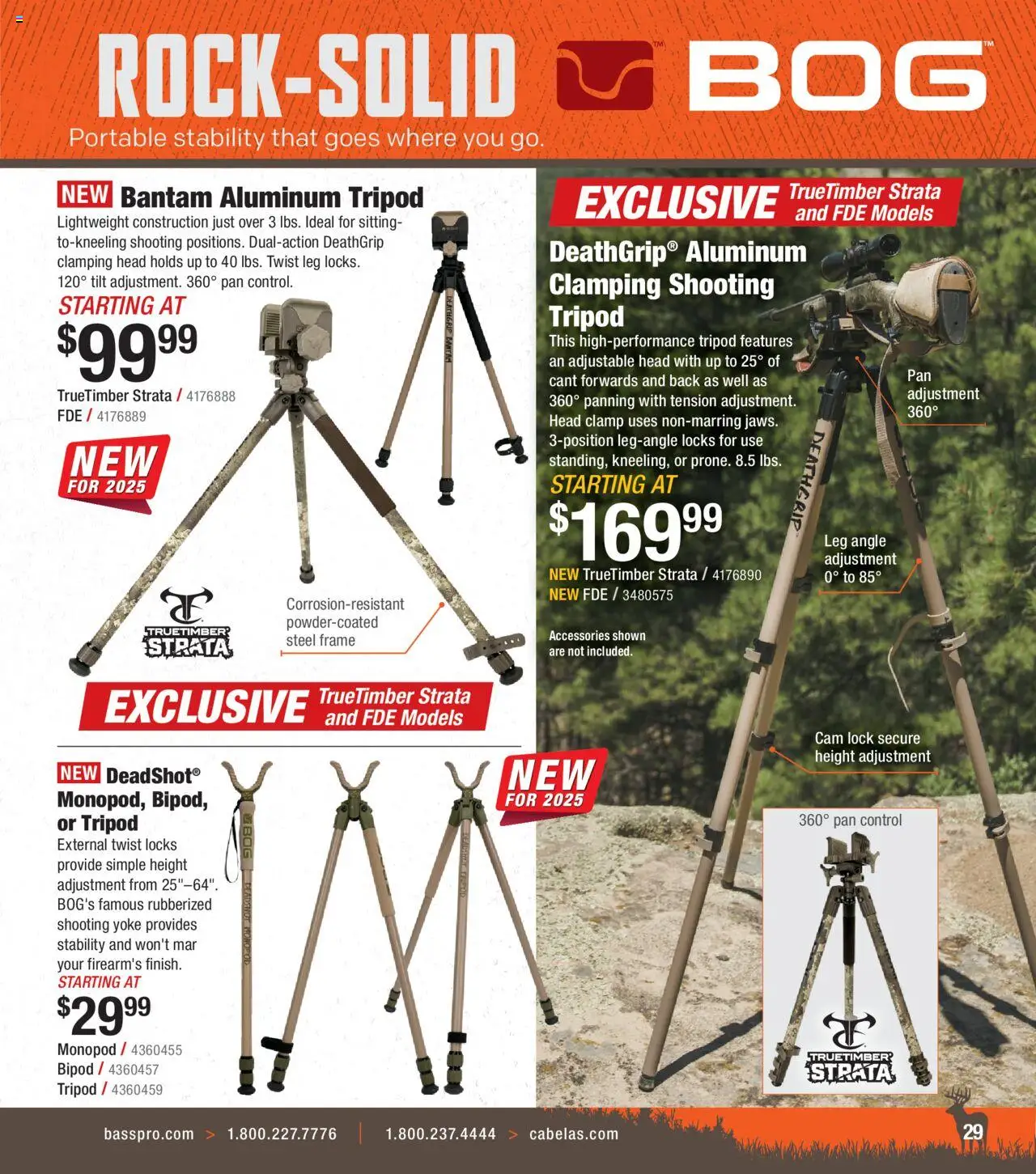 Cabela's Deer Hunting 25 - valid from 01.10.2025 | Page: 29 | Products: Clamp, Pan