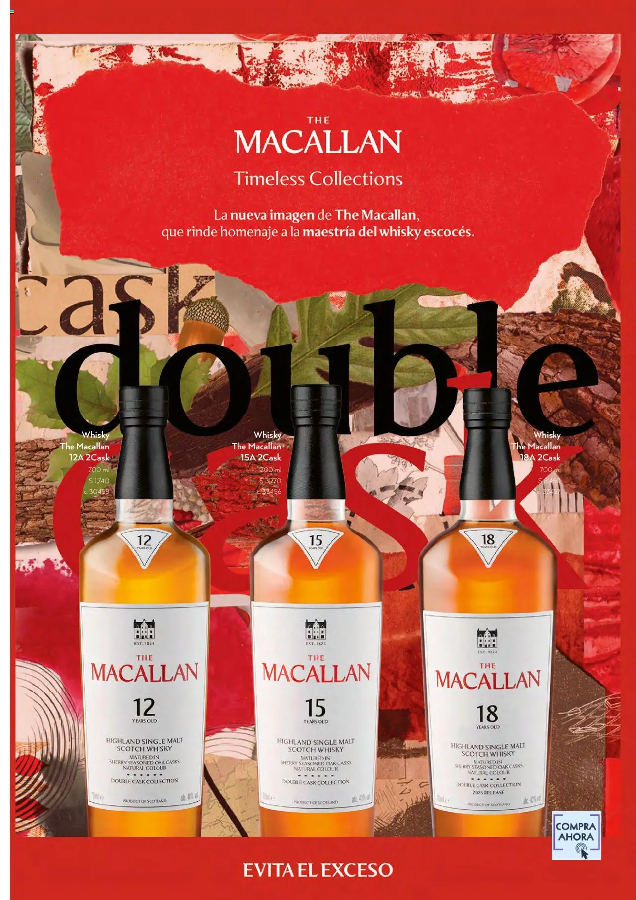 Nuevas ofertas de Bodegas Alianza válidas en toda la República Mexicana desde el 01.10.2025. ¡Encuentra las mejores ofertas en Bodegas Alianza - Catálogo Cava Morada! | Página: 81 | Productos: Whisky