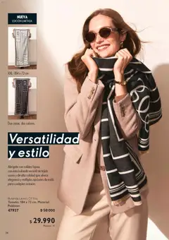 Oriflame catálogo válido desde el 25.10.2025 | Página: 34 | Productos: Bufanda