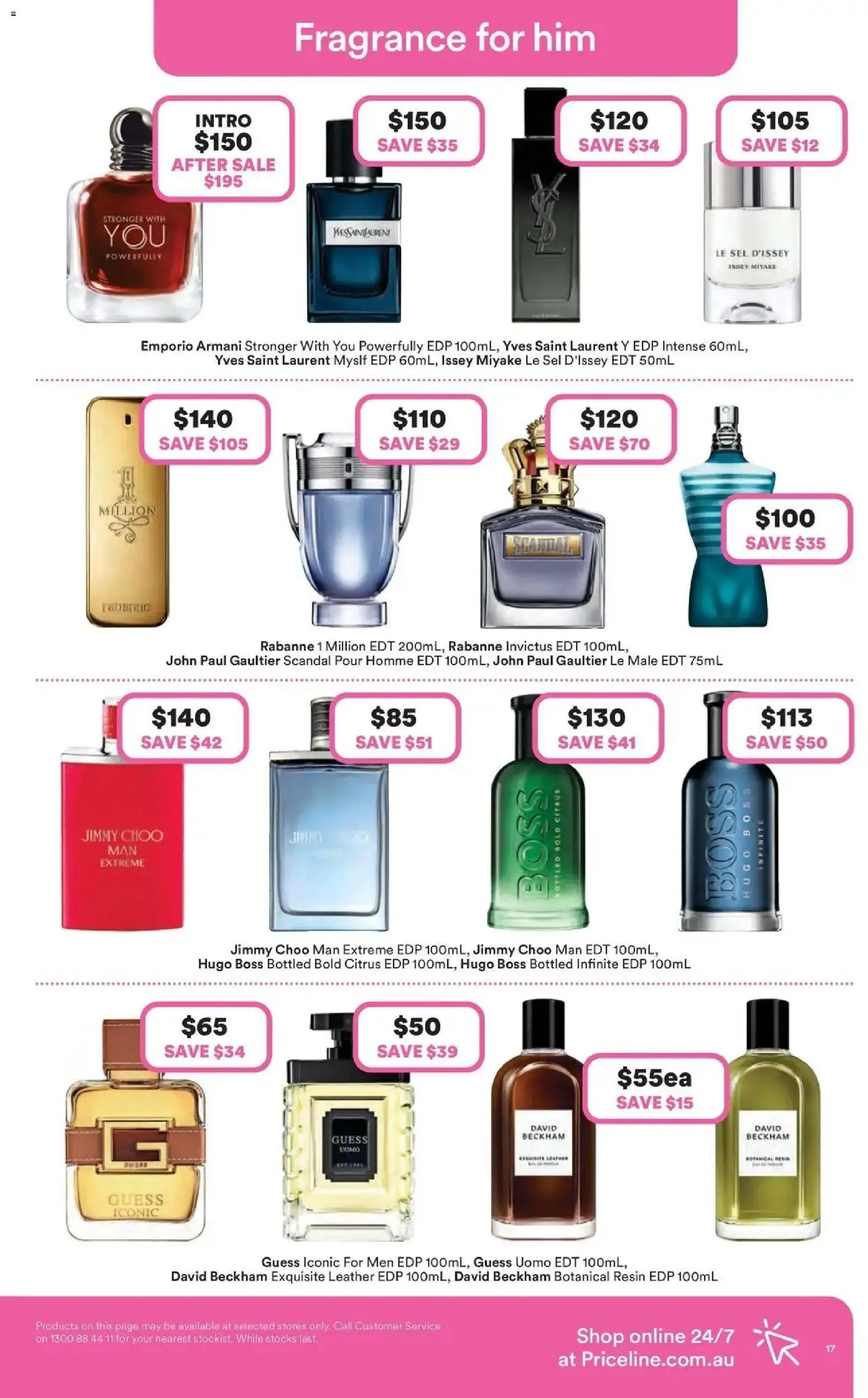 Priceline Pharmacy catalogue - valid from 26.03.2026 | Page: 17 | Products: Fragrance