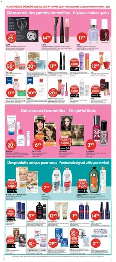 Preview of Pharmaprix weekly flyer / circulaire from shop Pharmaprix valid from 26.12.2025 | Page: 14