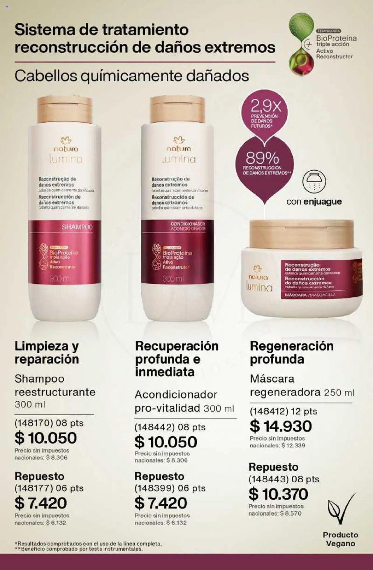 Catálogo Natura Ciclo 8 │ válido desde el 03.06.2025 | Página: 213 | Productos: Máscara, Shampoo, Acondicionador