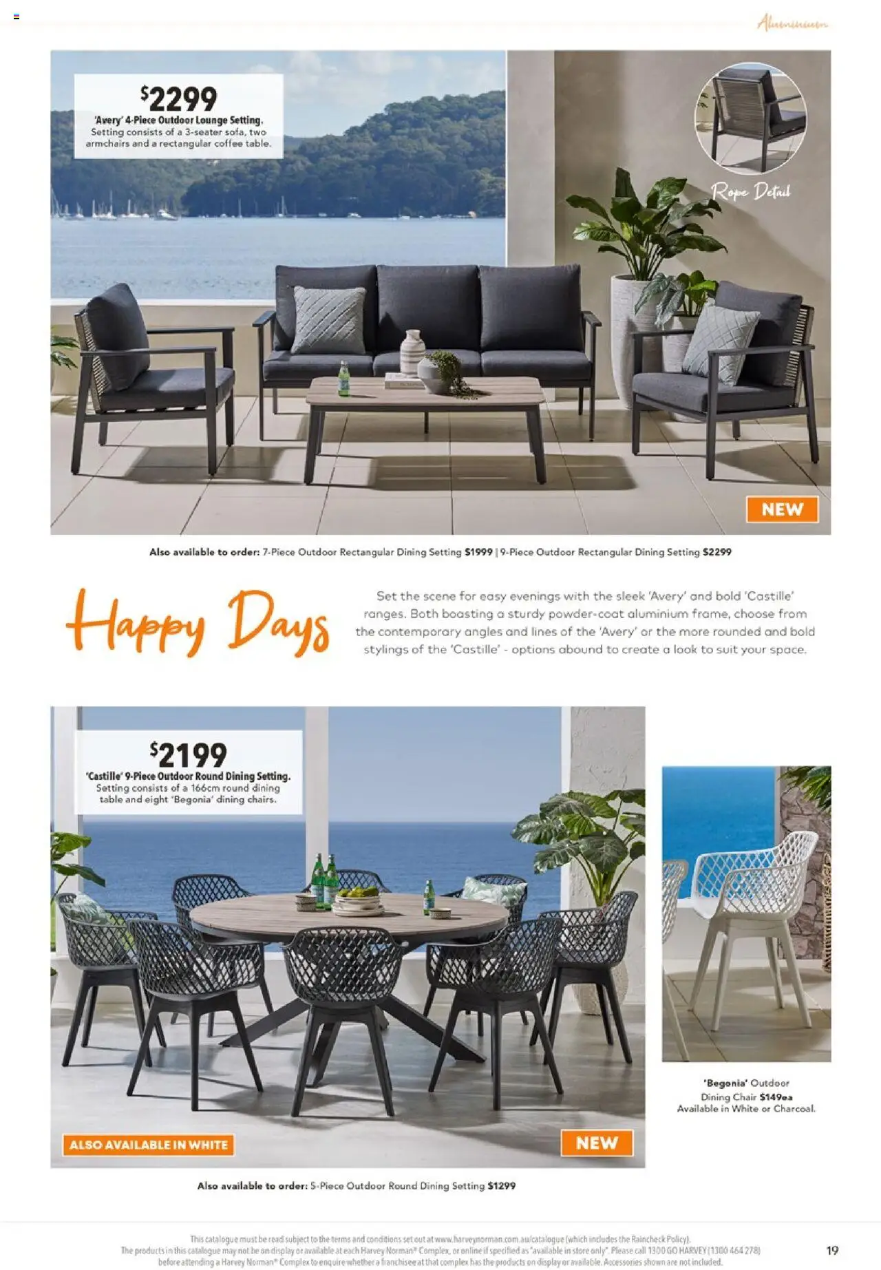 Harvey Norman catalogue - valid from 28.08.2025 | Page: 19 | Products: Table, Coffee, Suit, Accessories