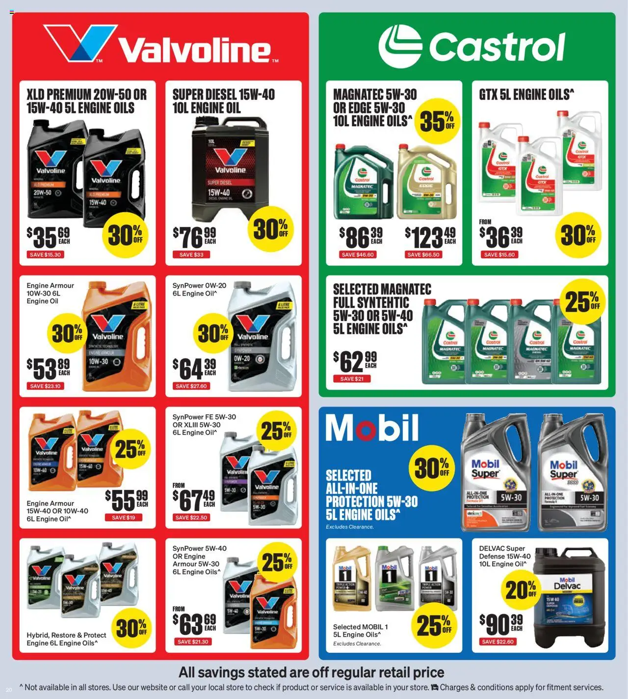 Supercheap Auto catalogue - valid from 10.09.2025 | Page: 19 | Products: Oil