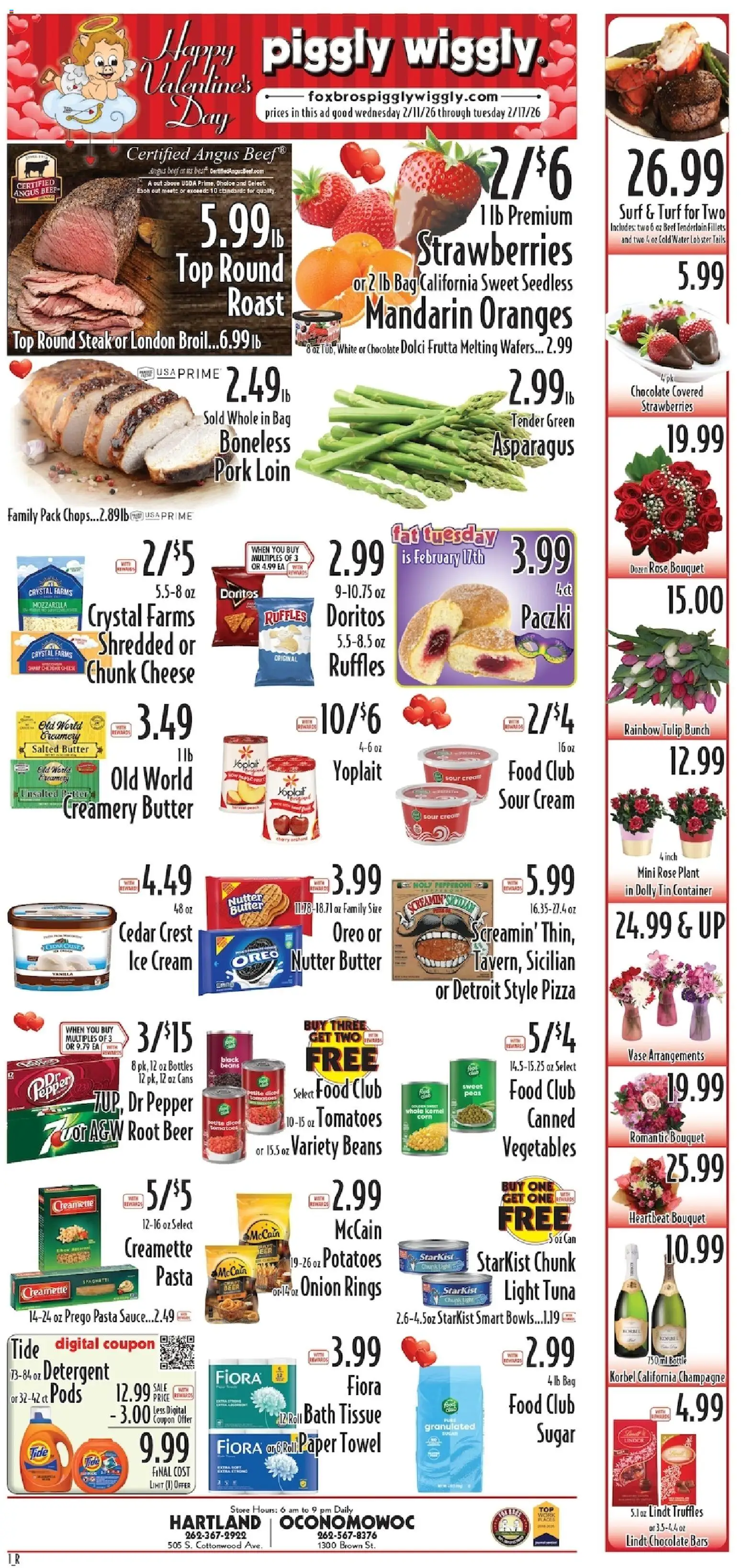 Piggly Wiggly Weekly Ad - valid from 11.02.2026 | Page: 1