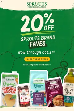 Preview of Sprouts weekly ads valid from 15.10.2025