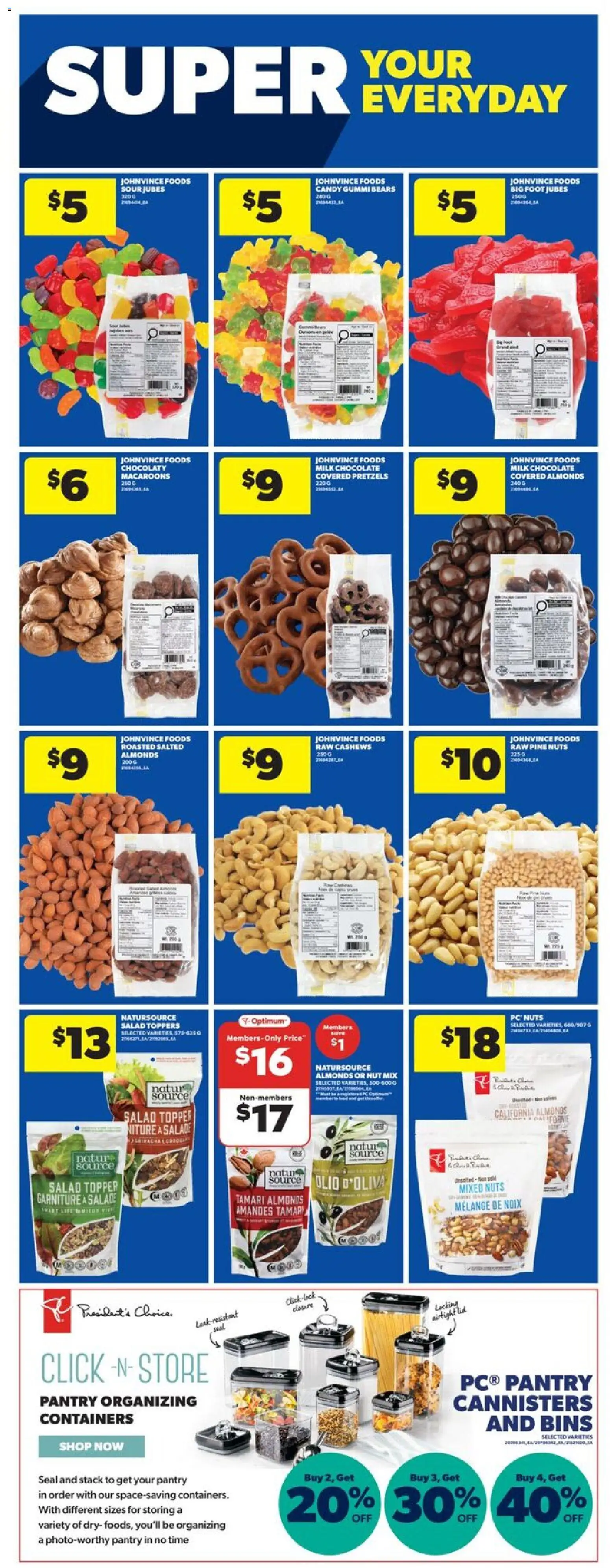 Real Canadian Superstore flyer valid from 23.04.2026 | Page: 19 | Products: Nuts, Salad, Milk, Chocolate