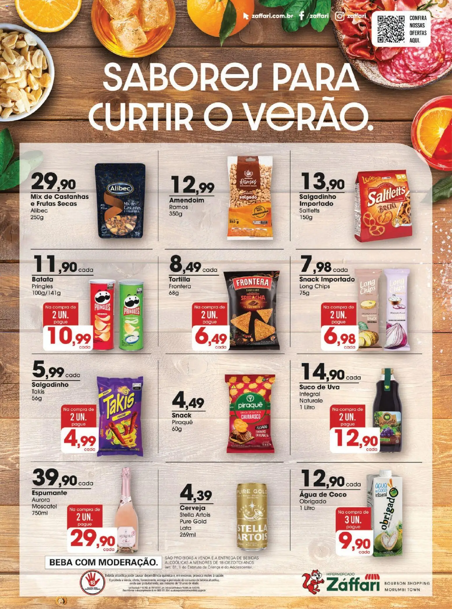 Zaffari Folheto - válido de 03.02.2026 | Página: 16 | Produtos: Amendoim, Suco, Cerveja, Bebida