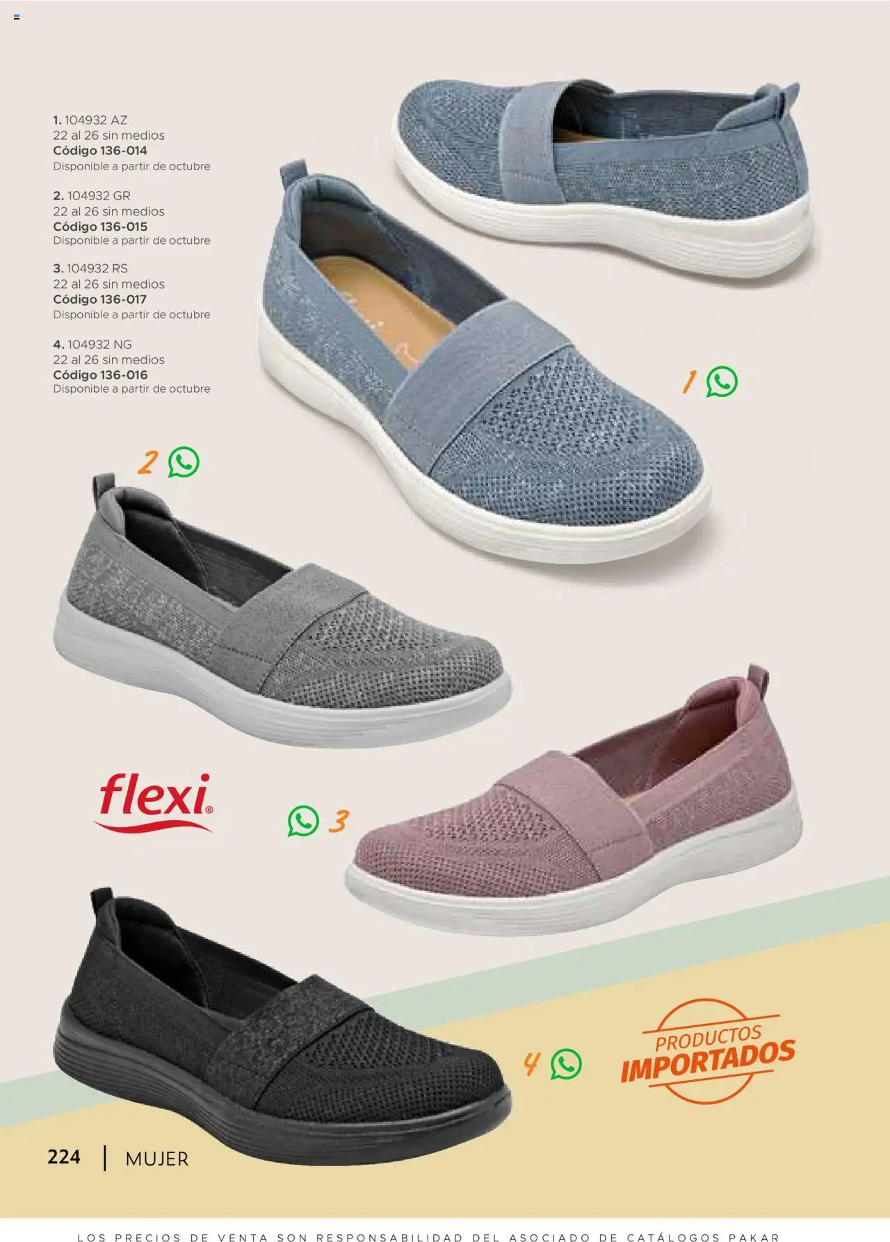 Nuevas ofertas de SC Pakar válidas en toda la República Mexicana desde el 24.07.2025. ¡Encuentra las mejores ofertas en SC Pakar Catálogo Mujer otoño / invierno! | Página: 224