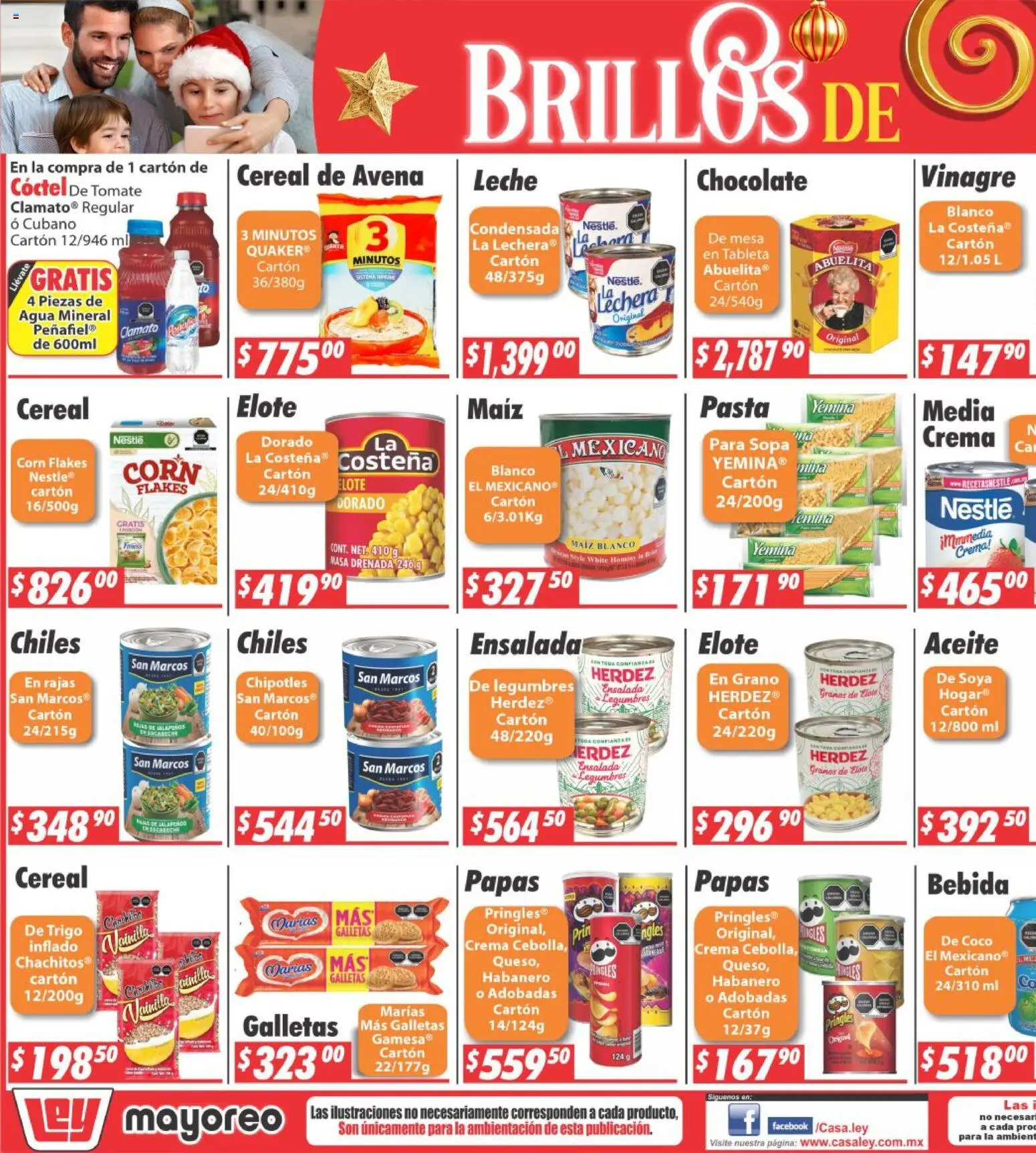 Nuevas ofertas de Casa Ley válidas en toda la República Mexicana desde el 29.12.2025. ¡Encuentra las mejores ofertas en Casa Ley folleto La Paz! | Página: 4 | Productos: Tomate, Leche, Galletas, Ensalada