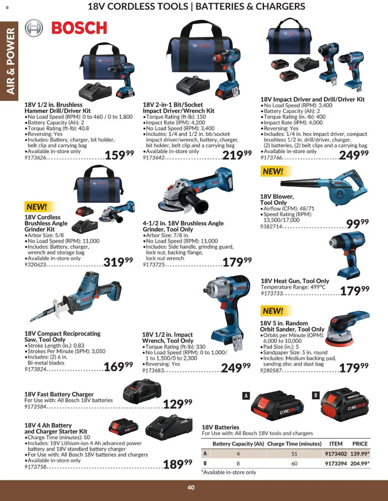 Princess Auto flyer valid from 16.04.2025 | Page: 44 | Products: Belt, Bag, Grinder, Battery