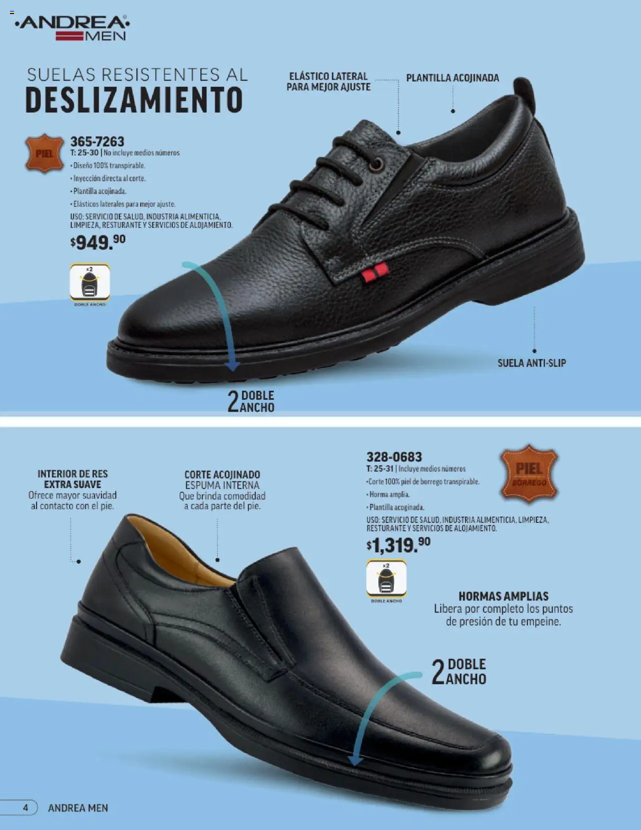 Nuevas ofertas de Andrea válidas en toda la República Mexicana desde el 24.08.2025. ¡Encuentra las mejores ofertas en Andrea - Catálogo Profesional e Industrial! | Página: 4 | Productos: Res, Espuma