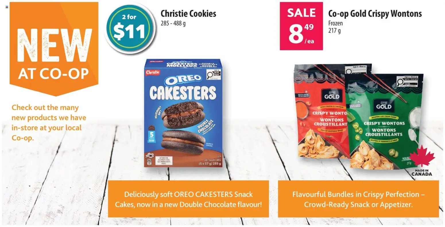 Co-op Food flyer valid from 19.02.2026 | Page: 6 | Products: Cookies, Cheese, Chocolate, Chicken