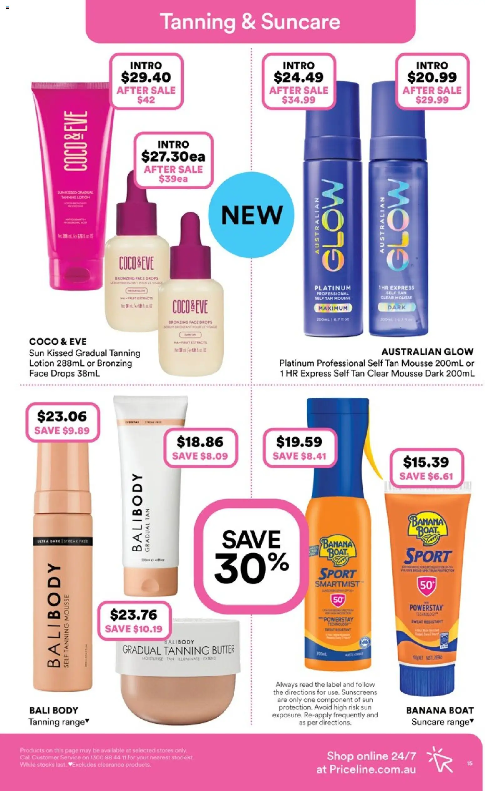 Priceline Pharmacy catalogue - valid from 23.04.2026 | Page: 15 | Products: Butter, Lotion, Mousse