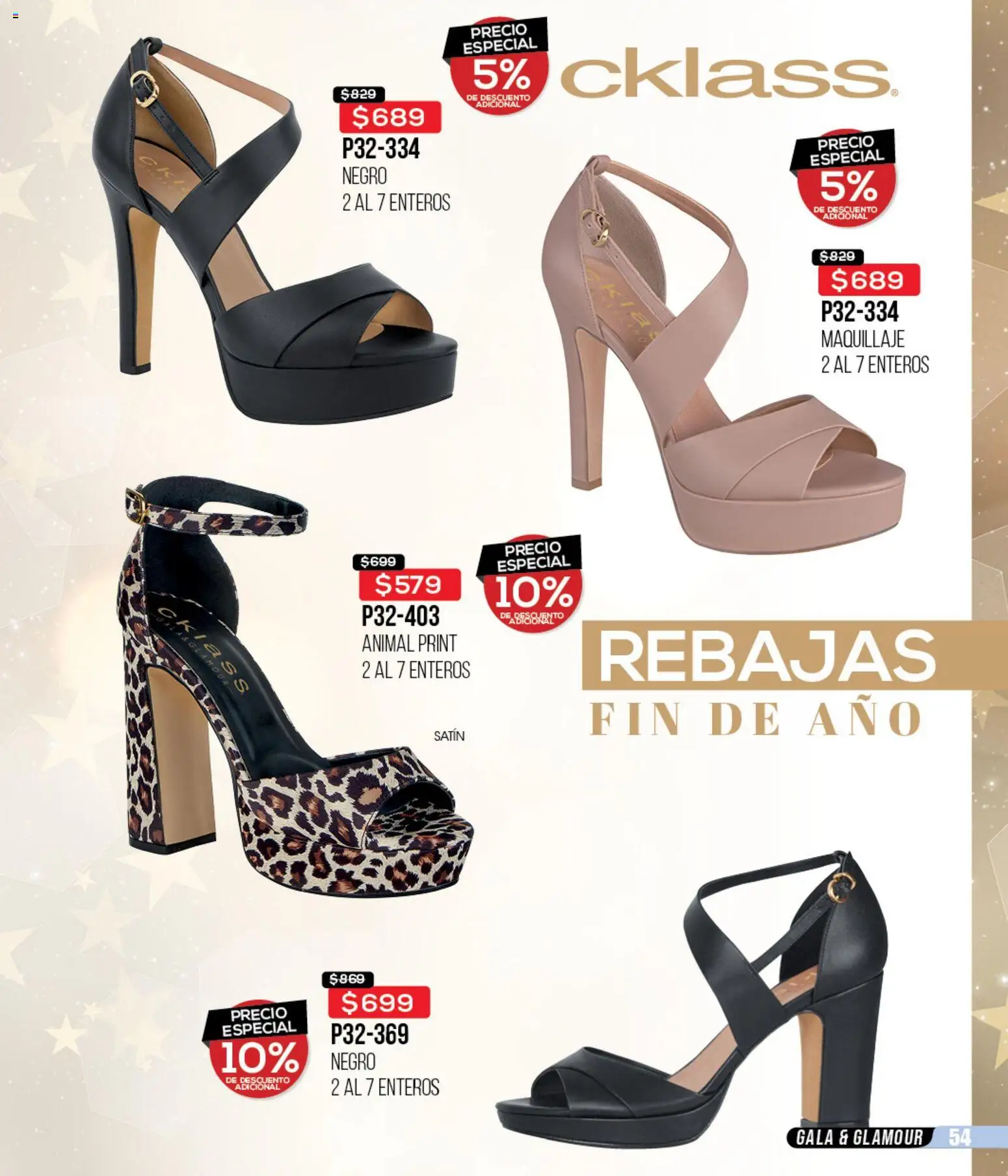 Nuevas ofertas de Cklass válidas en toda la República Mexicana desde el 15.12.2025. ¡Encuentra las mejores ofertas en Cklass catálogo Rebajas fin de año calzado! | Página: 55 | Productos: Maquillaje