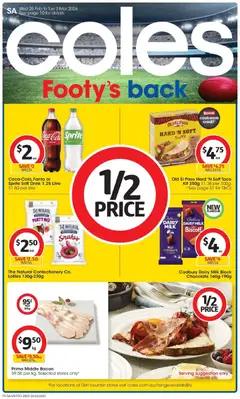 Preview of Coles Catalogue SA - valid from 25.02.2026