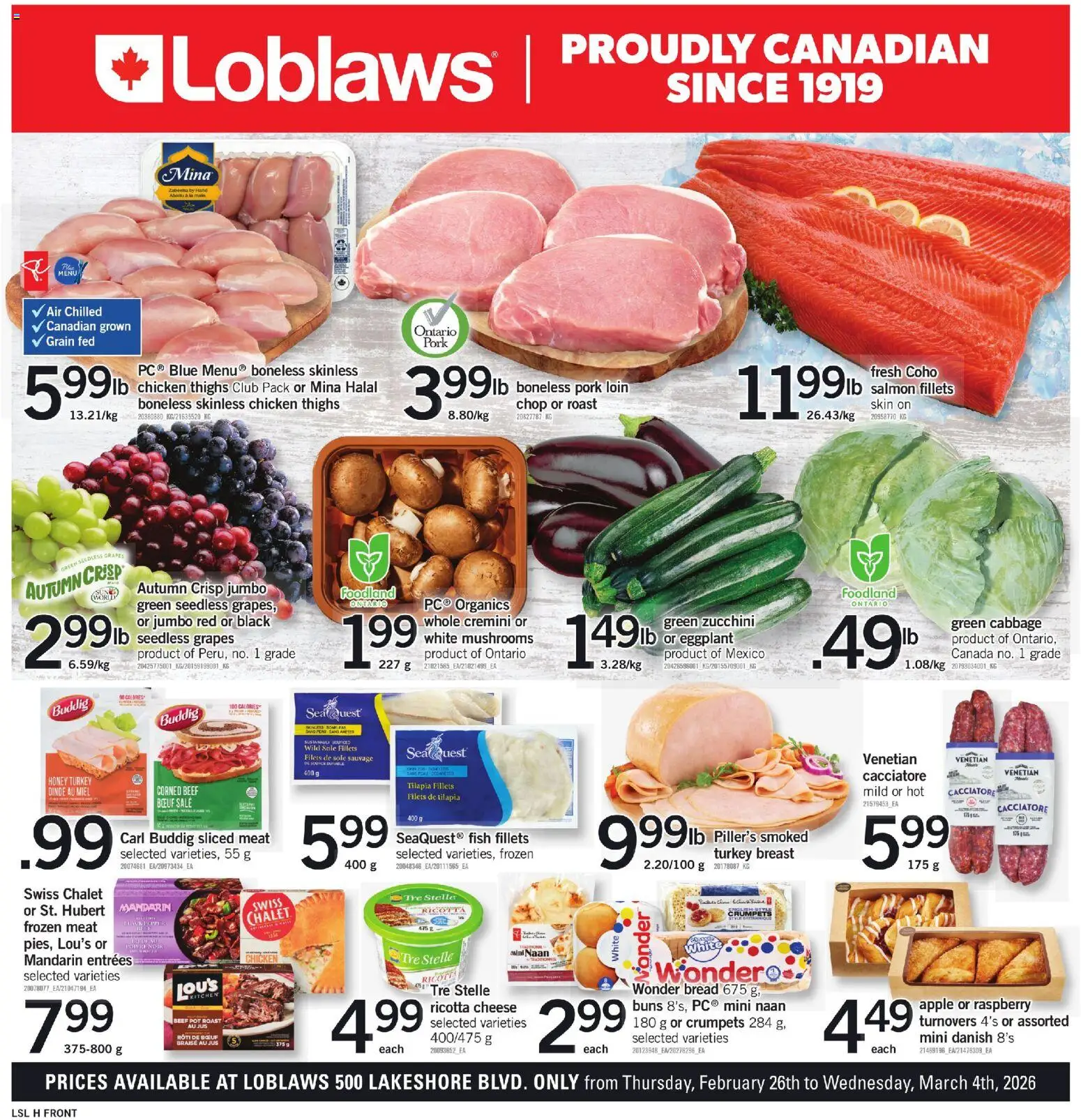 Loblaws flyer valid from 26.02.2026 | Page: 1