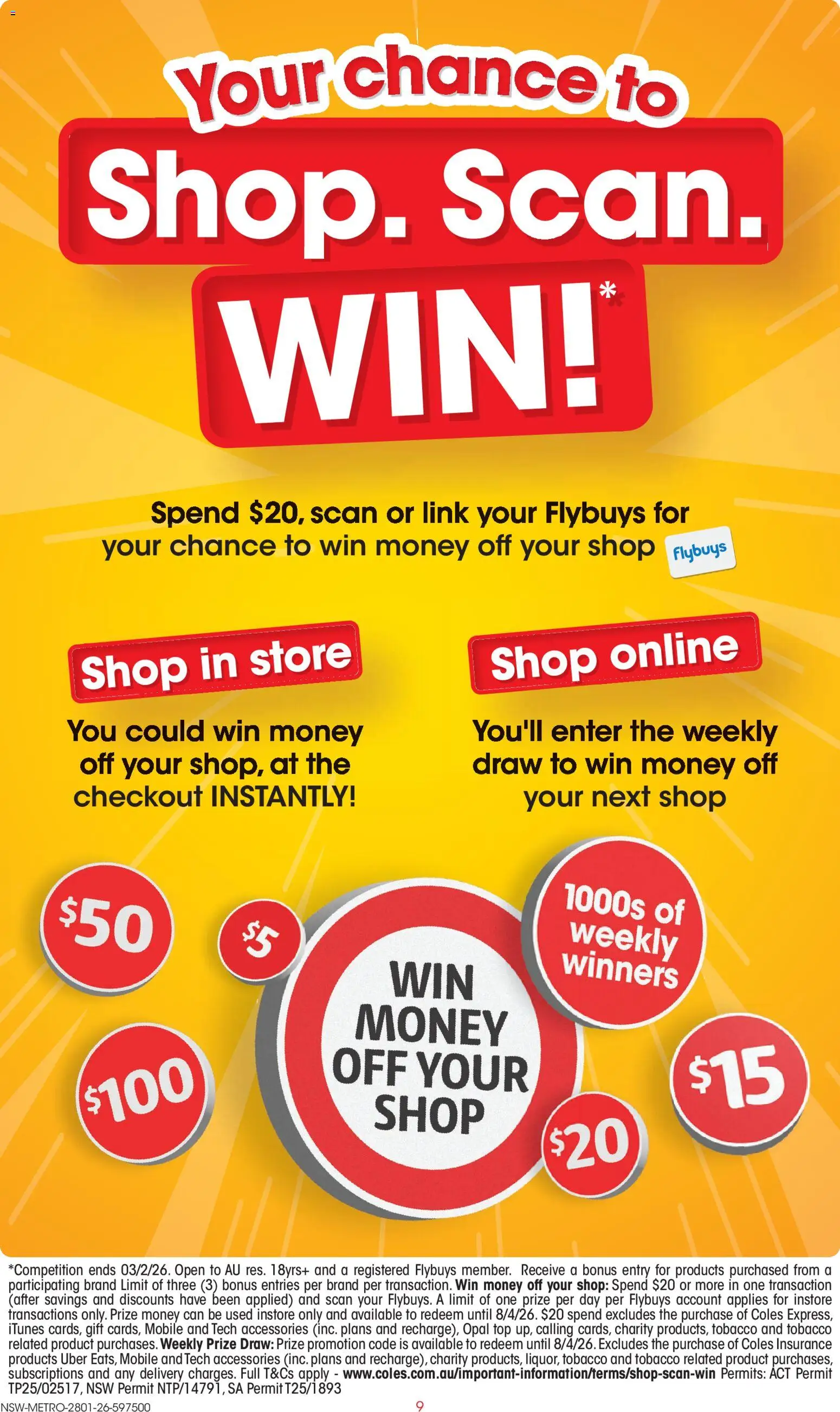 Coles catalogue - valid from 28.01.2026 | Page: 9 | Products: Opal, Accessories, Mobile