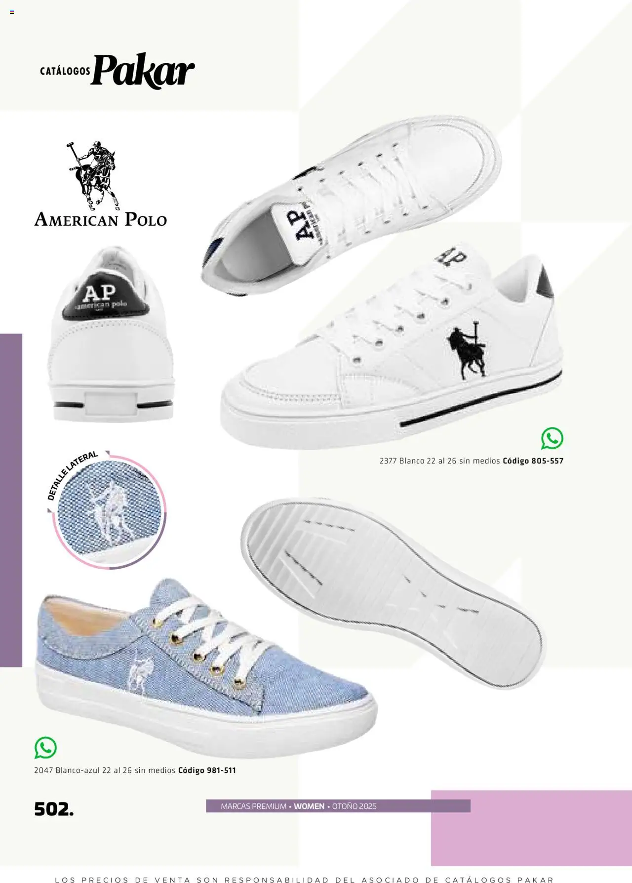 Nuevas ofertas de SC Pakar válidas en toda la República Mexicana desde el 29.08.2025. ¡Encuentra las mejores ofertas en SC Pakar - Catálogo Otoño Women! | Página: 502