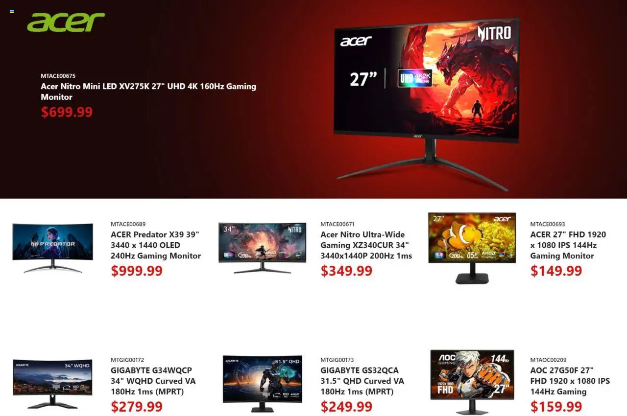 Canada Computers flyer valid from 26.09.2025 | Page: 6 | Products: Monitor