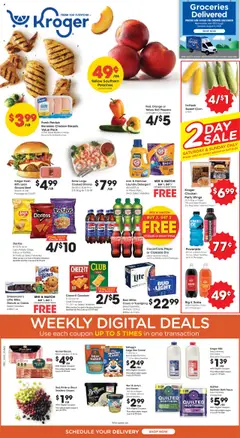 Preview of Kroger weekly ads valid from 30.07.2025
