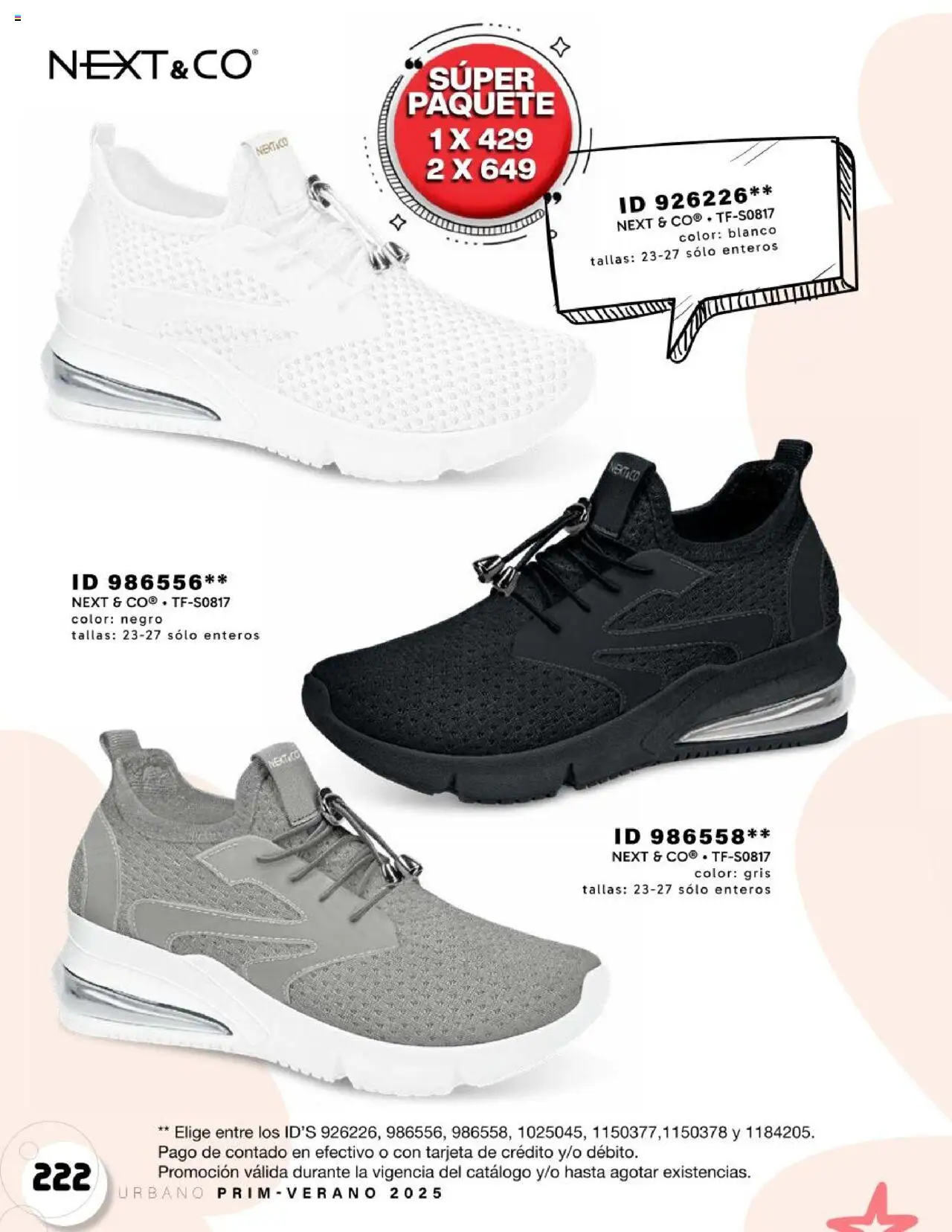 Nuevas ofertas de Price Shoes válidas en toda la República Mexicana desde el 24.01.2025. ¡Encuentra las mejores ofertas en Price Shoes catálogo Urbano! | Página: 222
