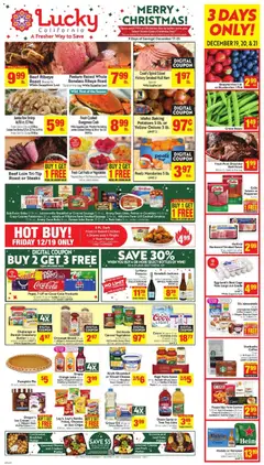 Preview of Lucky Supermarkets weekly ads valid from 17.12.2025