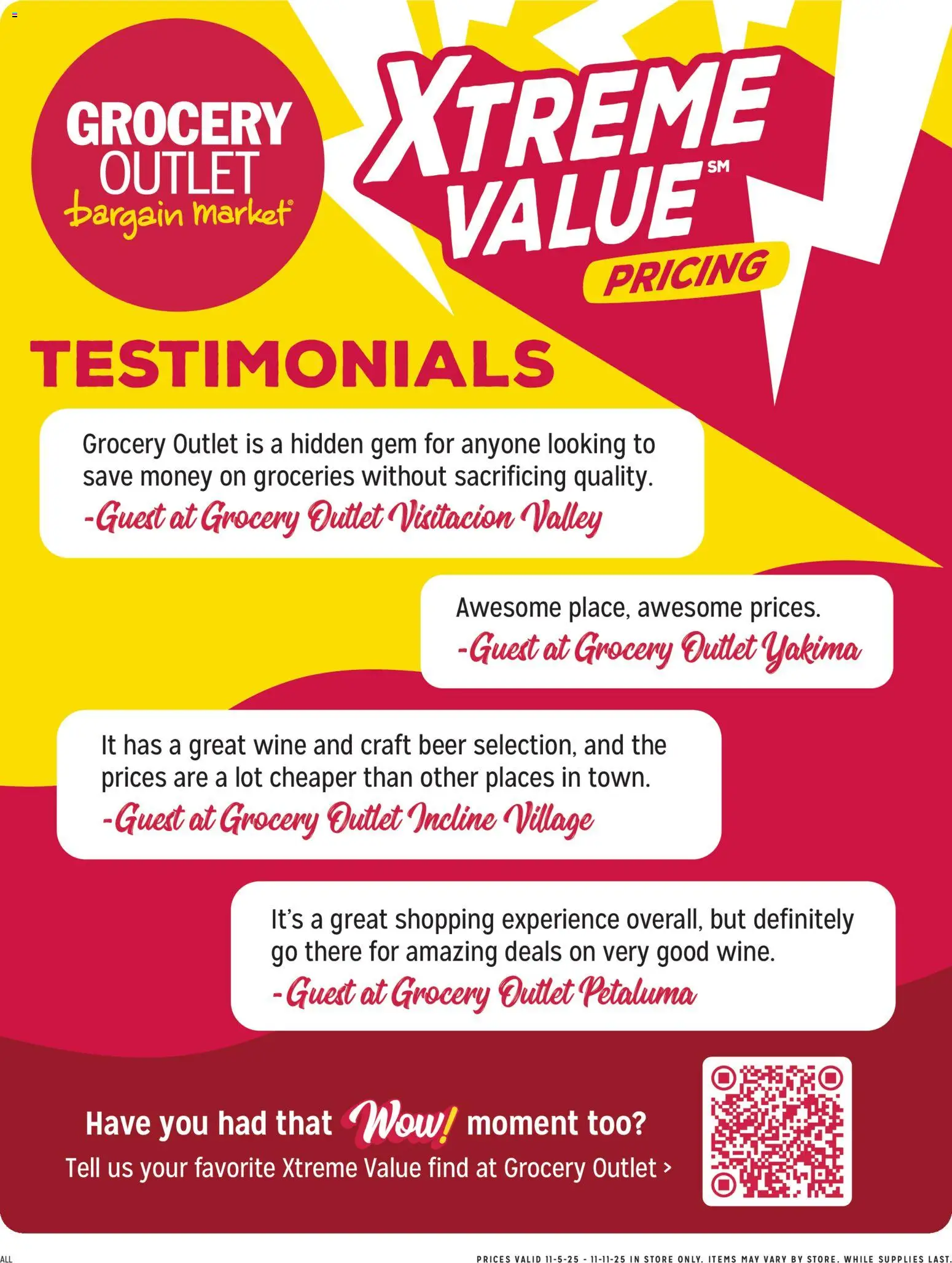 Grocery Outlet Weekly Ad - WA - valid from 05.11.2025 | Page: 6 | Products: Wine, Beer