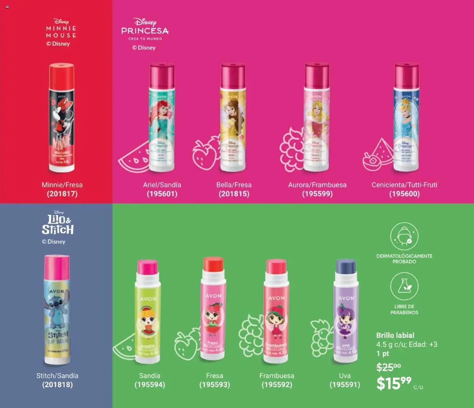 Nuevas ofertas de AVON válidas en toda la República Mexicana desde el 10.01.2026. ¡Encuentra las mejores ofertas en AVON Casa & Estilo 2 2026! | Página: 123 | Productos: Fresa, Sandía, Uva, Mouse