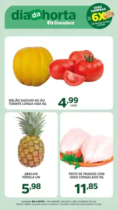 Supermercado Guanabara - Ofertas da semana - Pré-Visualização do folheto da loja Supermercado Guanabara, válido de 06.01.2026