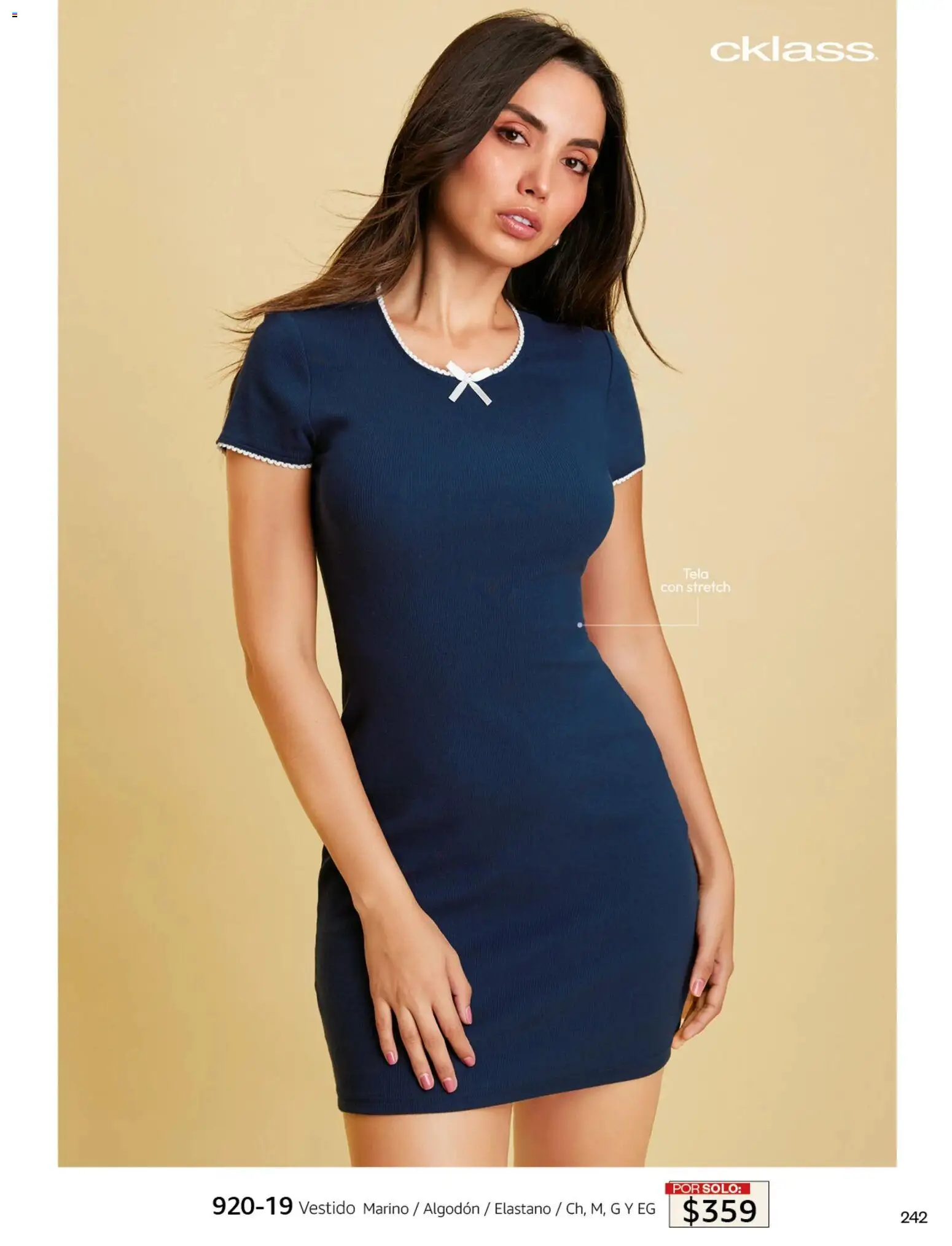 Nuevas ofertas de Cklass válidas en toda la República Mexicana desde el 02.01.2026. ¡Encuentra las mejores ofertas en Cklass catálogo Primavera! | Página: 255 | Productos: Algodón, Vestido