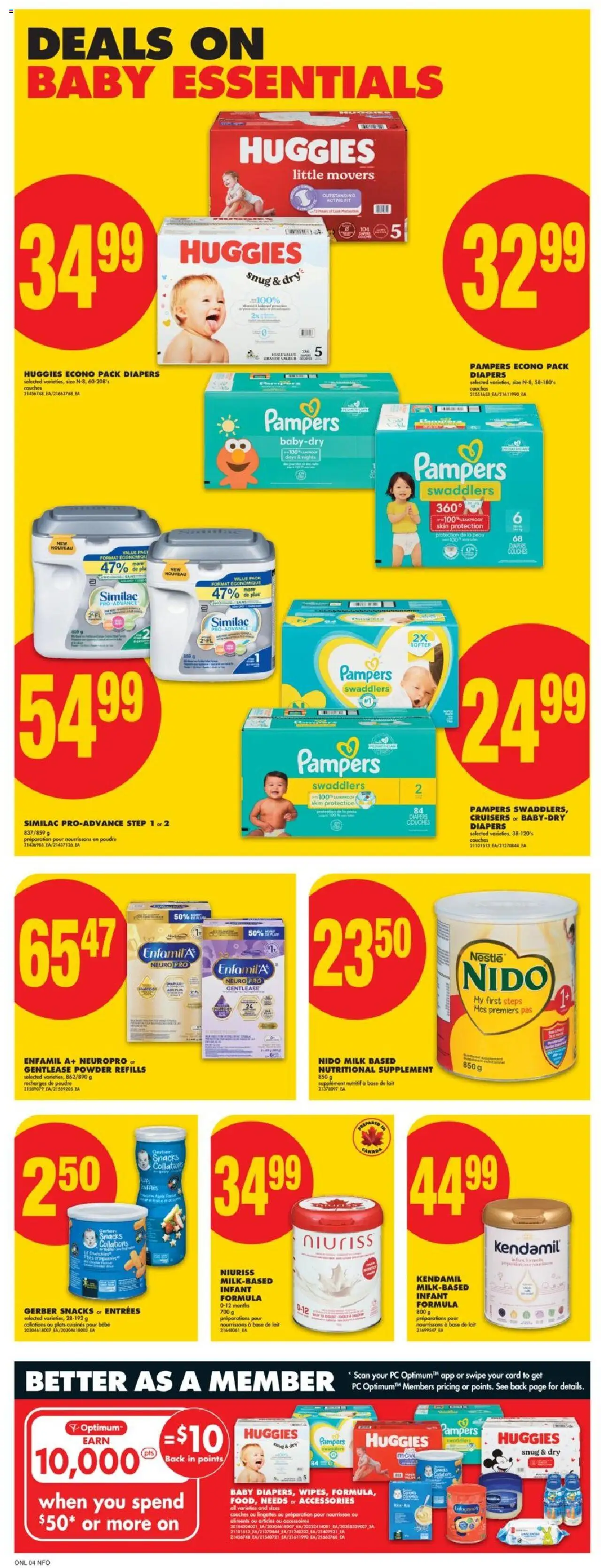 No Frills flyer valid from 16.10.2025 | Page: 9 | Products: PC, Powder, Milk