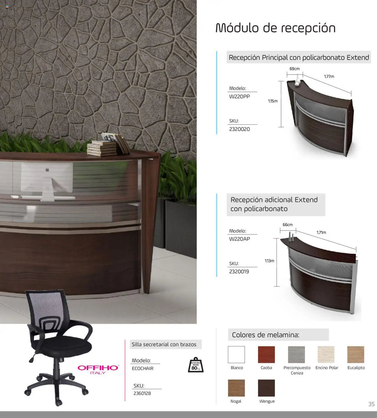 Nuevas ofertas de Ofix válidas en toda la República Mexicana desde el 17.08.2025. ¡Encuentra las mejores ofertas en Ofix - Catálogo Espacios! | Página: 35 | Productos: Silla