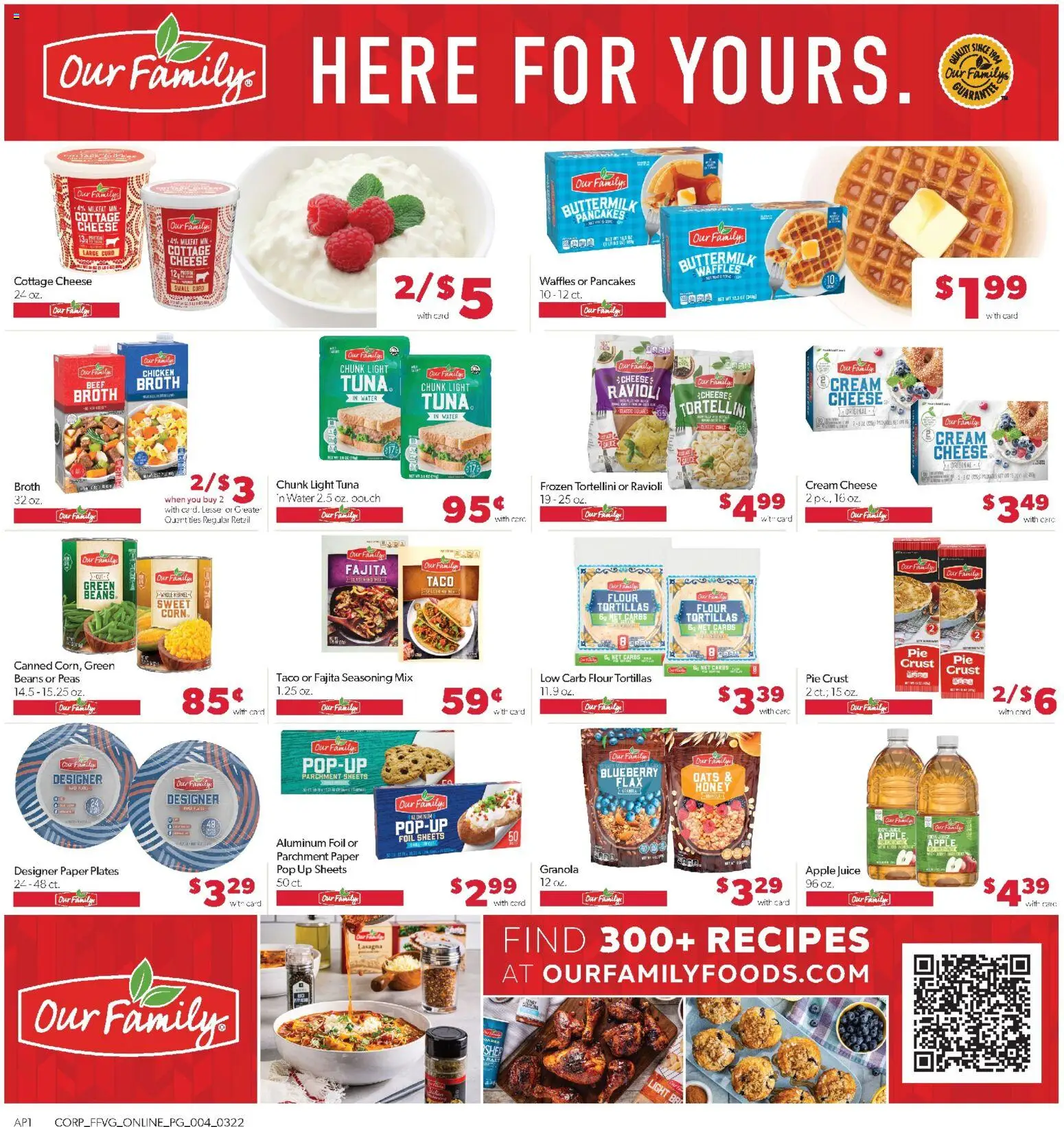 Family Fare Weekly Ad - valid from 22.03.2026 | Page: 13 | Products: Cheese, Juice, Cream, Water