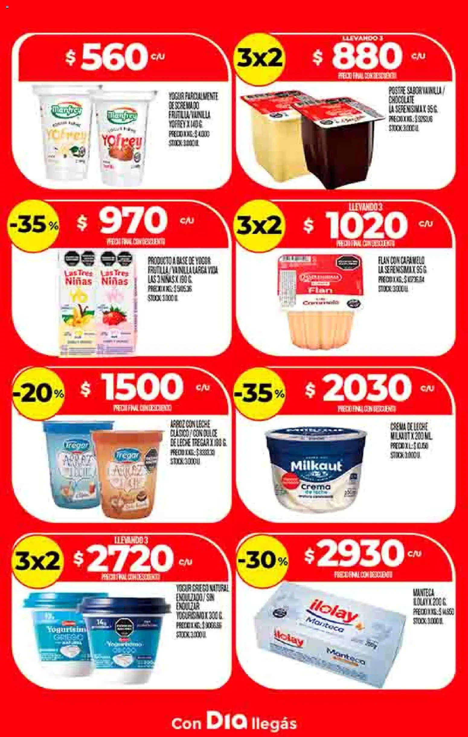 Dia - Ofertas - Salta y Jujuy │ válido desde el 17.12.2025 | Página: 13 | Productos: Crema de leche, Leche, Yogur, Crema