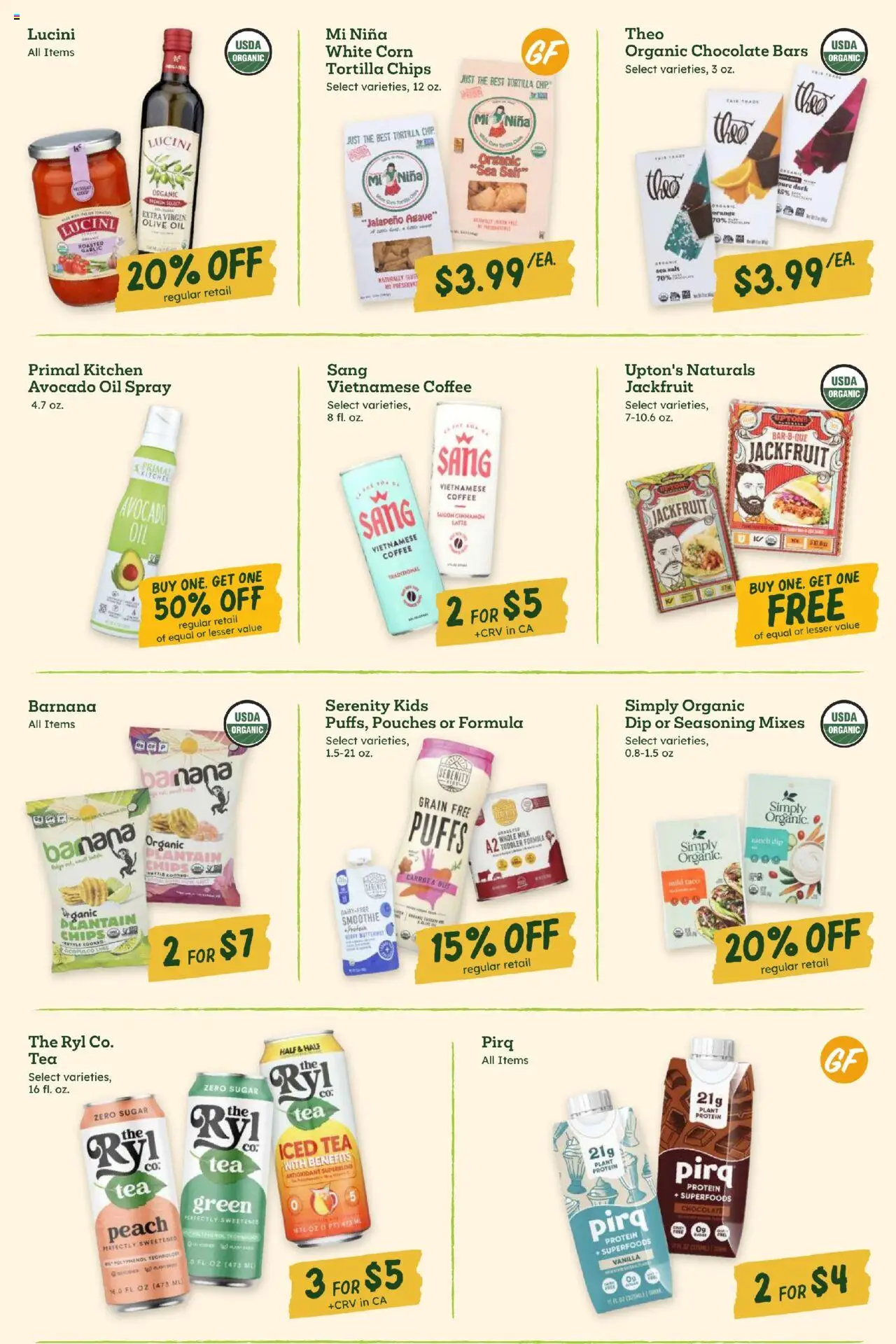 Sprouts Monthly Ad - valid from 25.06.2025 | Page: 16 | Products: Corn, Oil, Avocado, Salt
