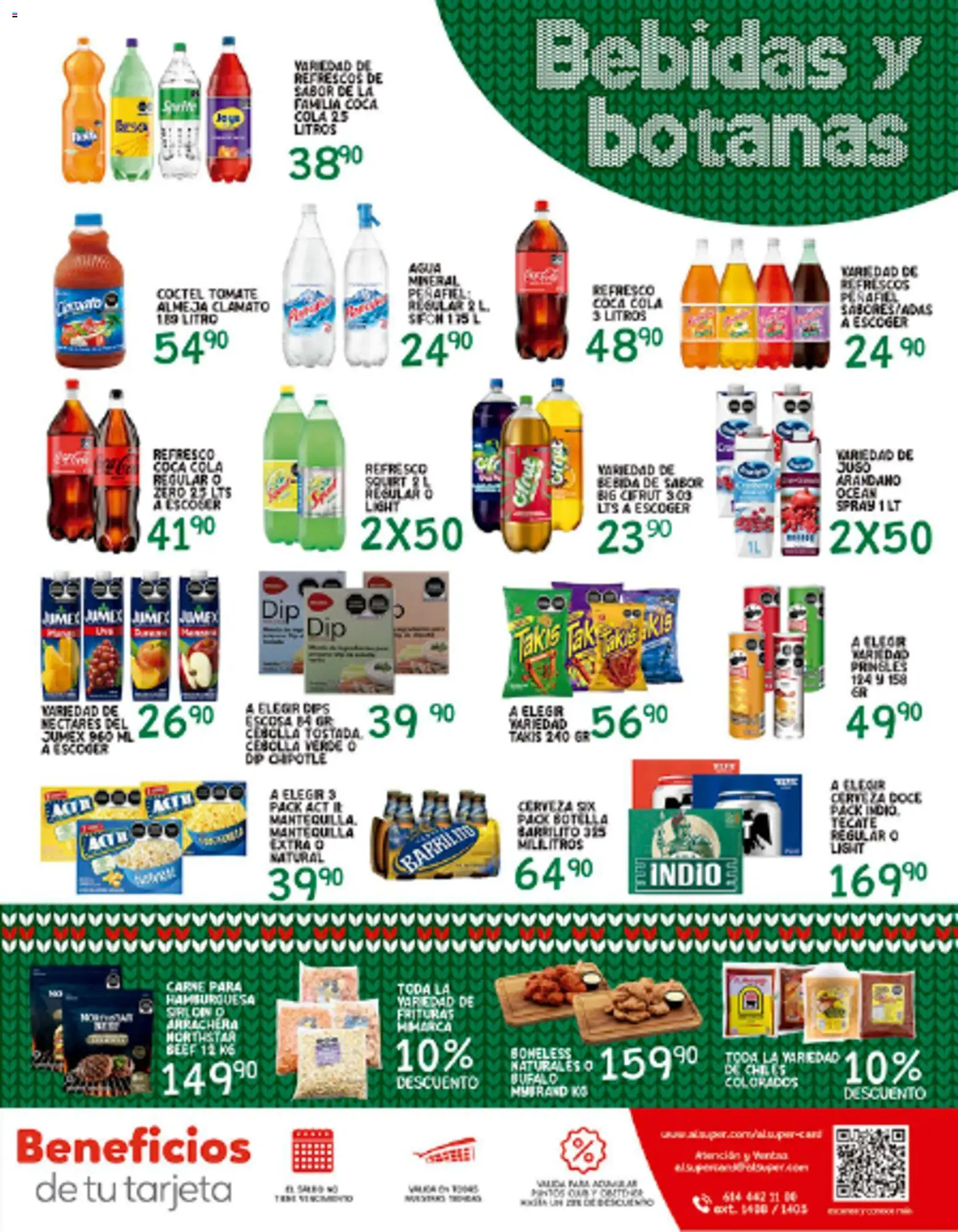 Nuevas ofertas de Alsuper válidas en toda la República Mexicana desde el 12.12.2025. ¡Encuentra las mejores ofertas en Alsuper folleto Saltillo! | Página: 7 | Productos: Refresco, Tomate, Agua, Mantequilla