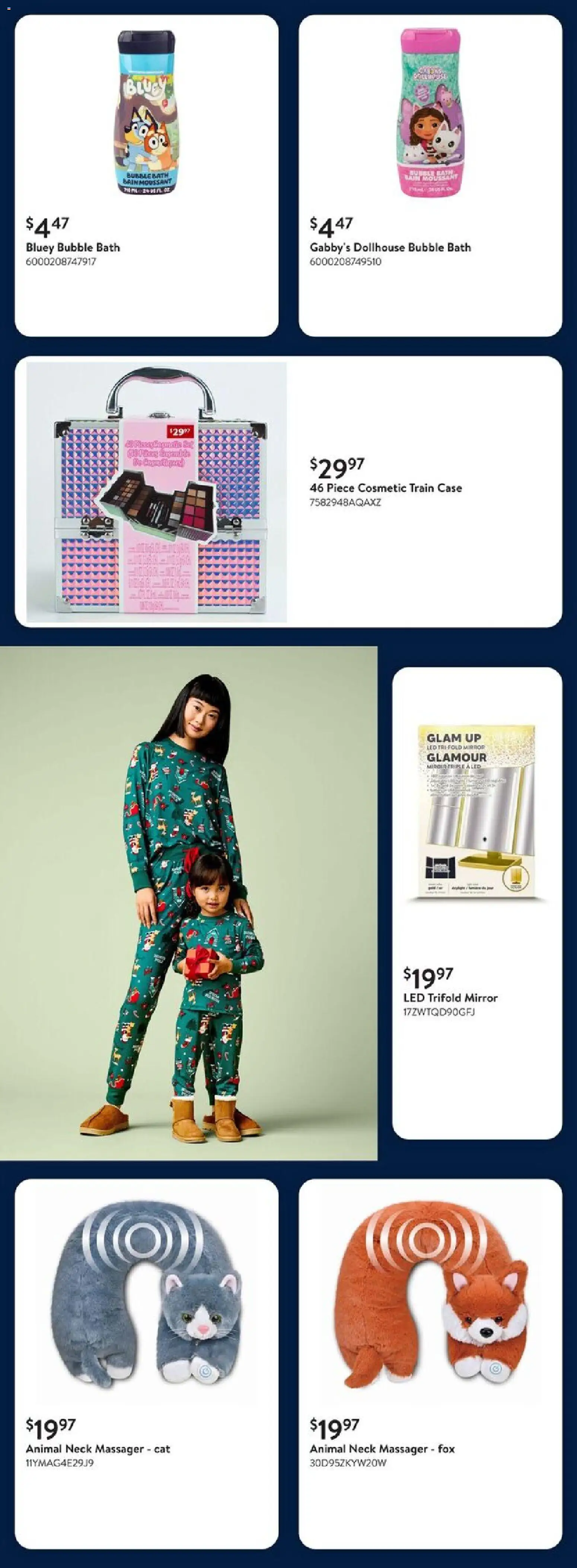 Walmart flyer valid from 04.12.2025 | Page: 17 | Products: Case, Bubble bath, Bath, Mirror