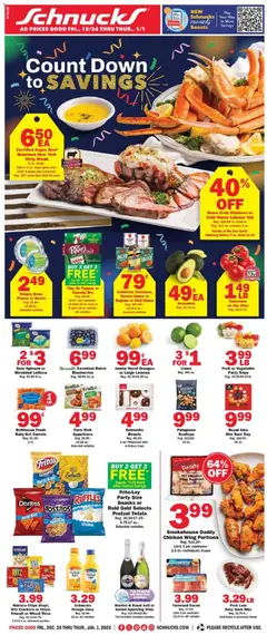 Preview of Schnucks weekly ads valid from 26.12.2025