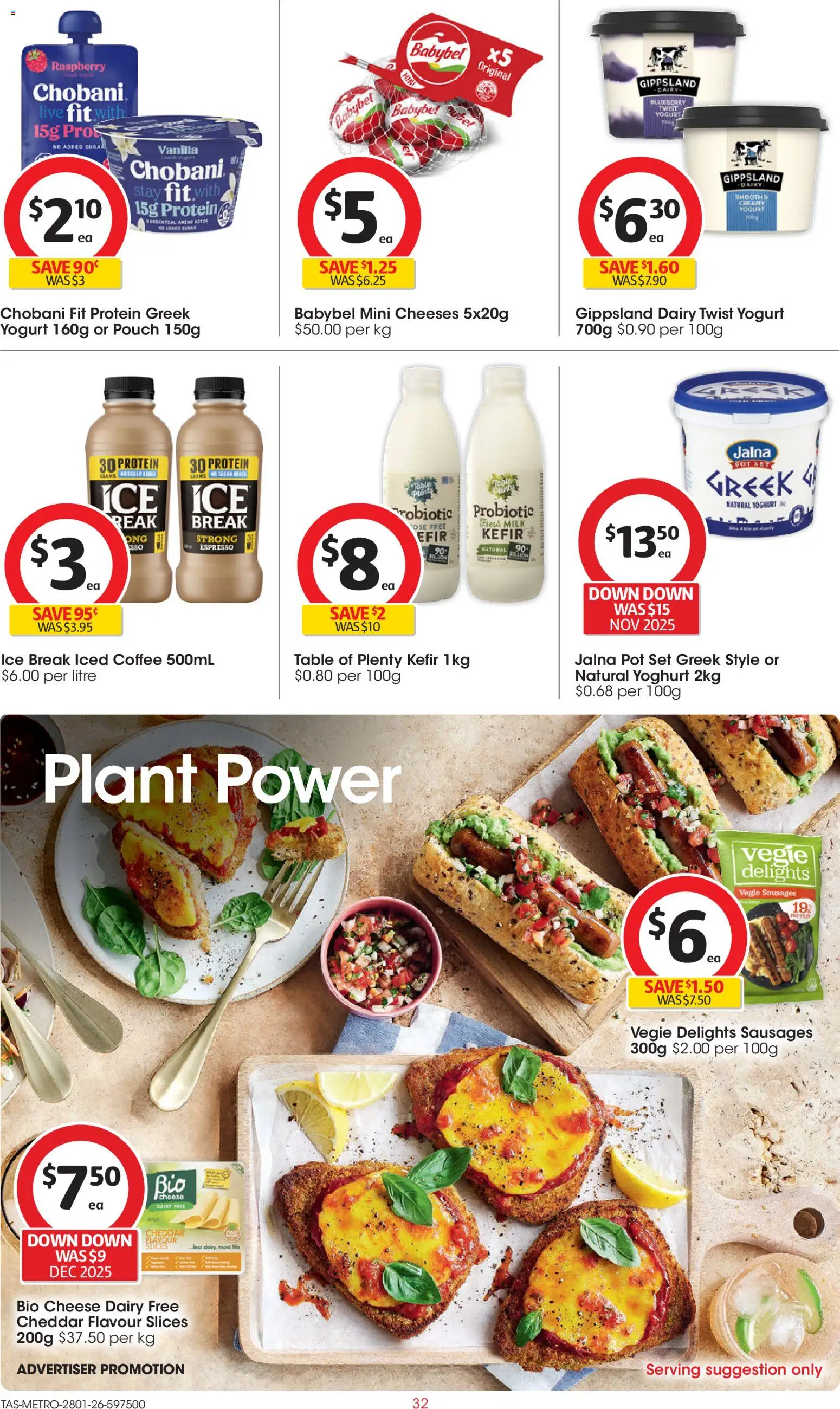 Coles catalogue - valid from 28.01.2026 | Page: 32 | Products: Cheese, Ham, Spinach, Chilli