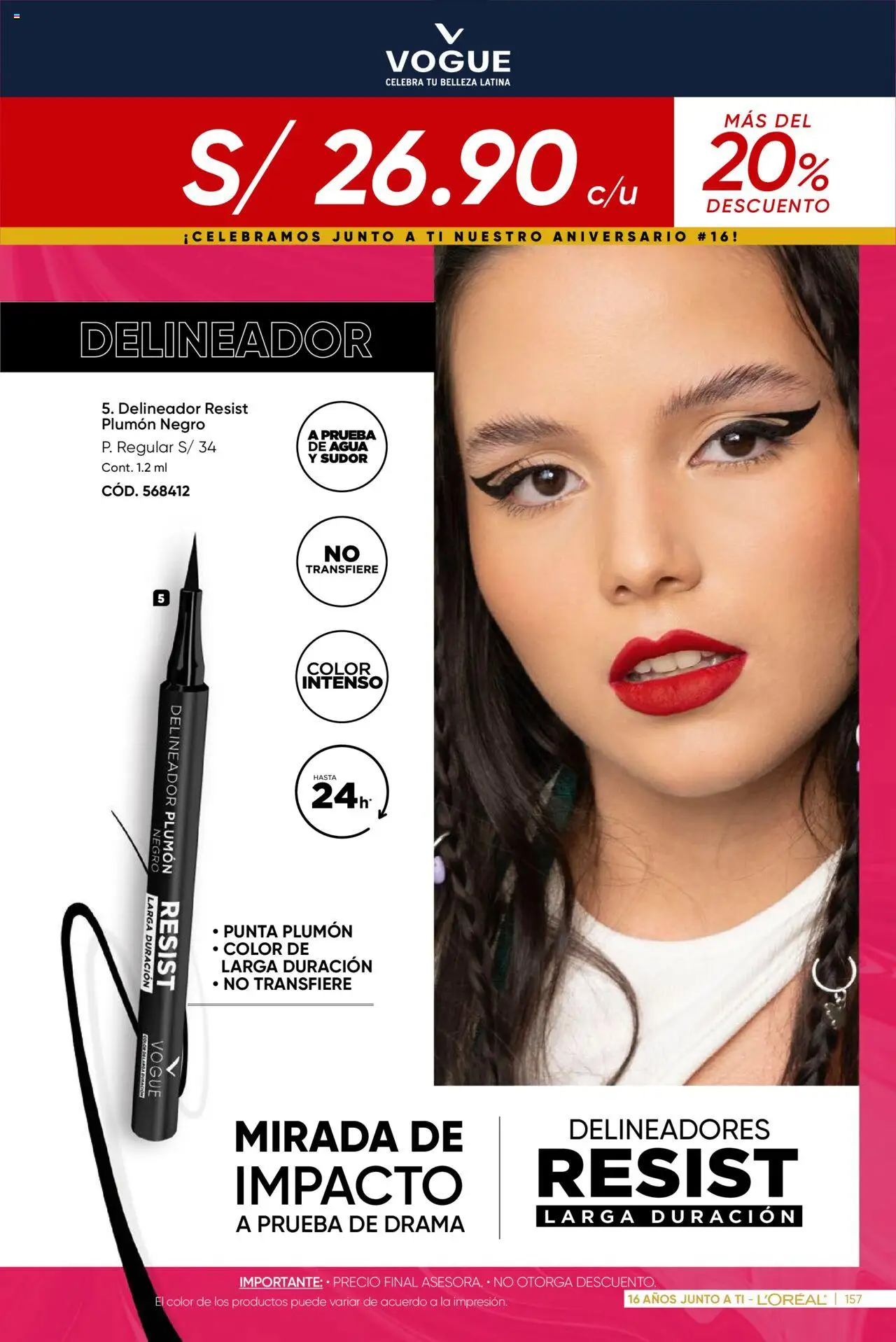 Catálogo Azzorti válido desde 15.09.2025 | Página: 161 | Productos: Delineador