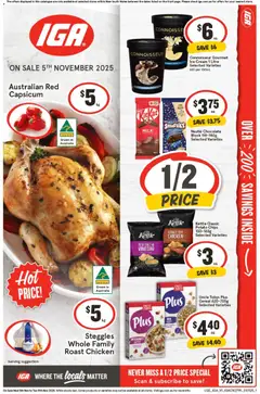Preview of IGA Catalogue NSW - valid from 05.11.2025