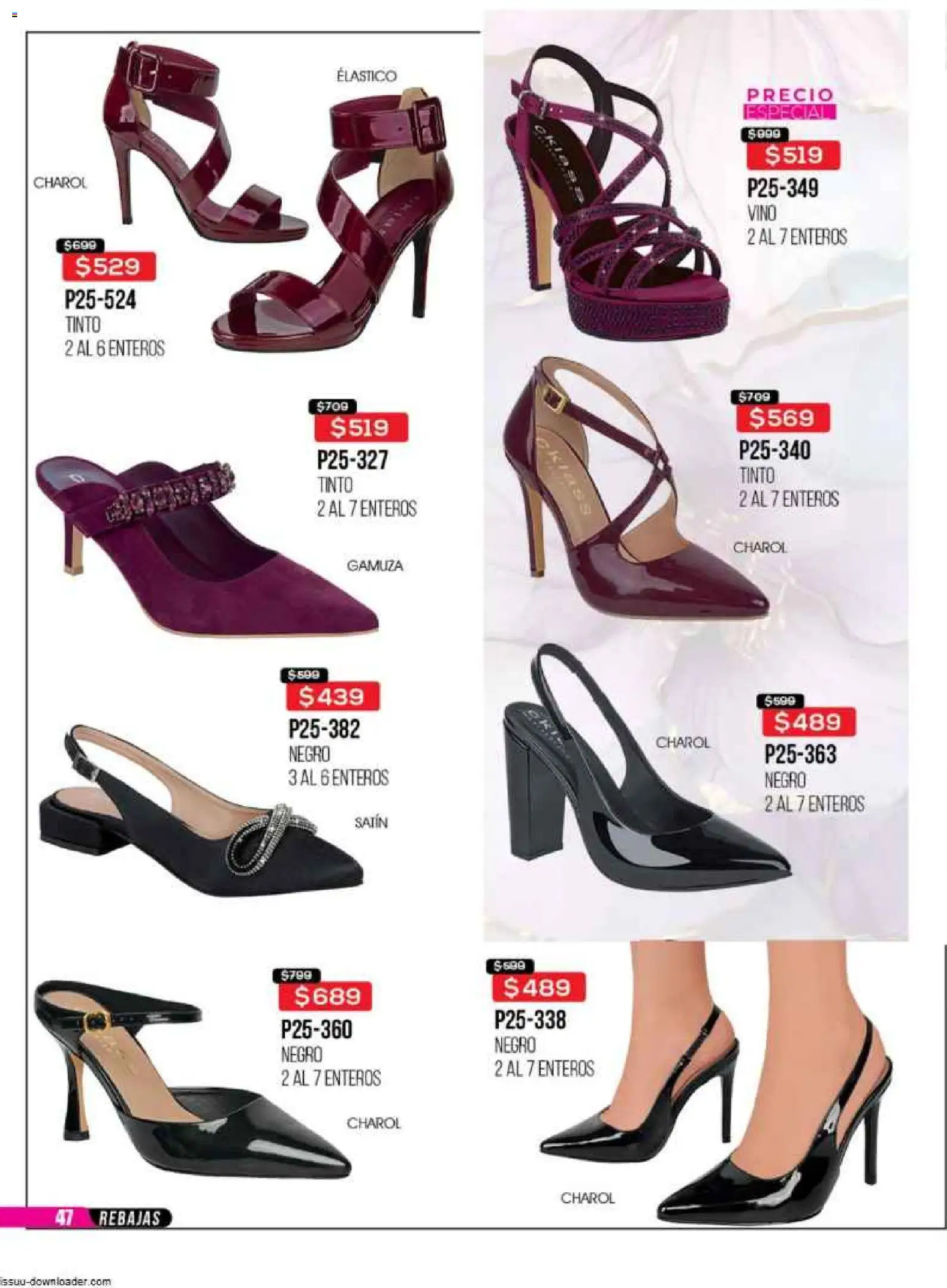 Nuevas ofertas de Cklass válidas en toda la República Mexicana desde el 31.10.2025. ¡Encuentra las mejores ofertas en Cklass catálogo Super Rebajas Ropa! | Página: 411 | Productos: Gamuza, Vino