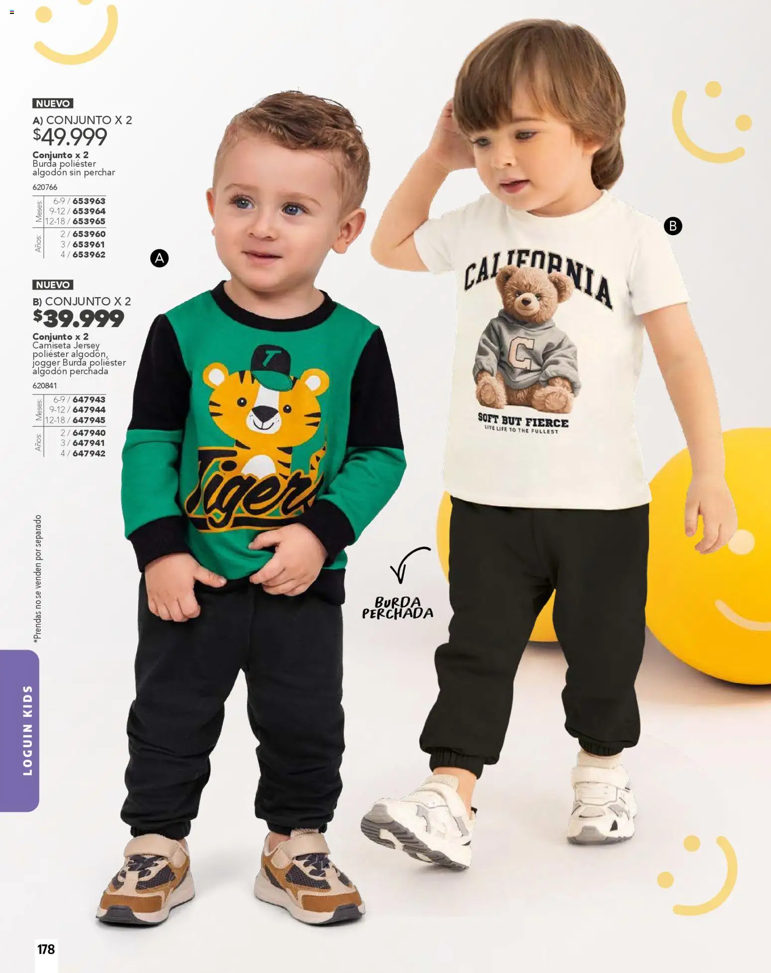 Carmel revista - valida desde el 01.01.2026 | Página: 178 | Productos: Algodón, Camiseta, Conjunto
