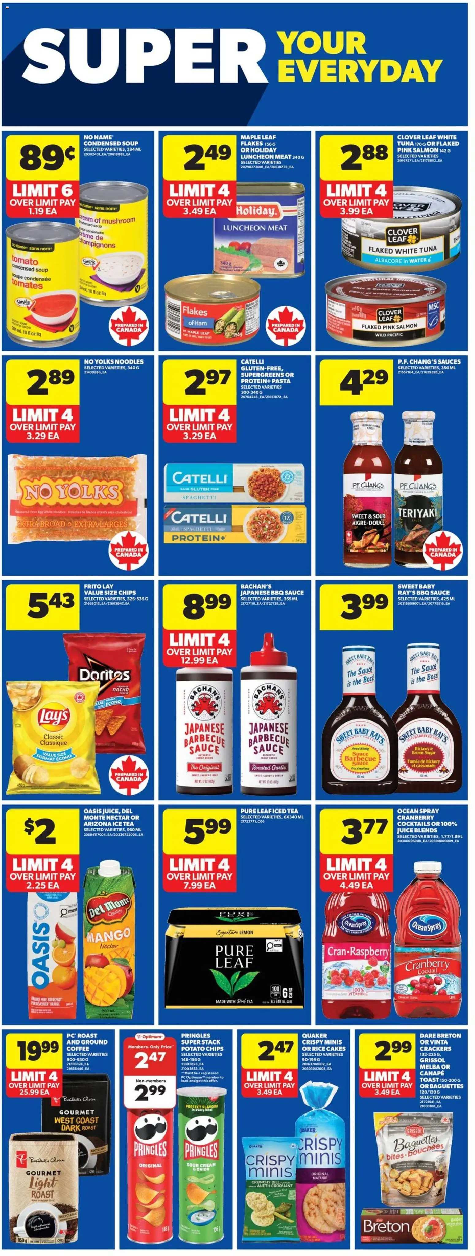 Real Canadian Superstore flyer valid from 26.03.2026 | Page: 24 | Products: Rice, Sour cream, Coffee, Juice