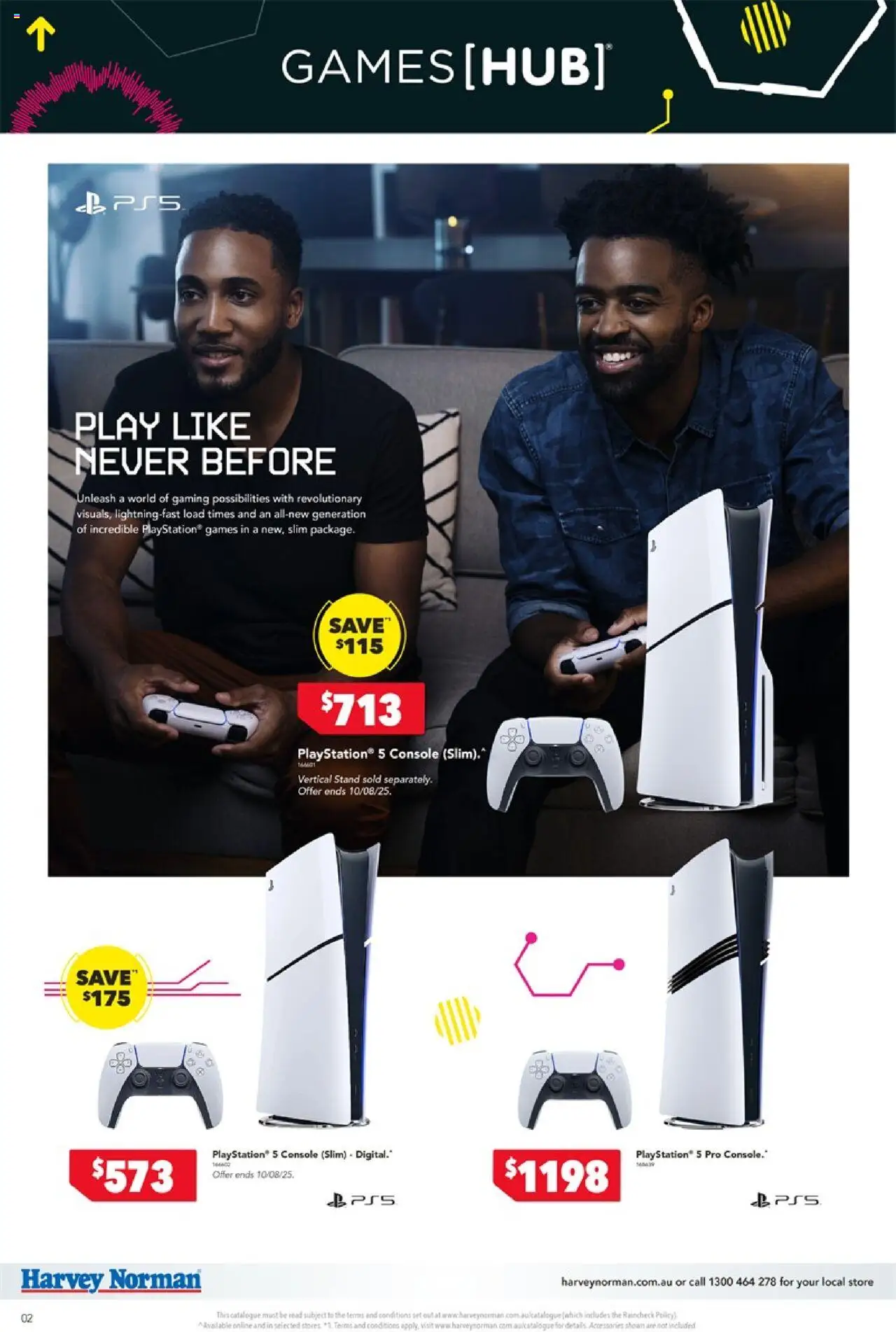 Harvey Norman catalogue - valid from 08.08.2025 | Page: 2 | Products: Accessories, Playstation