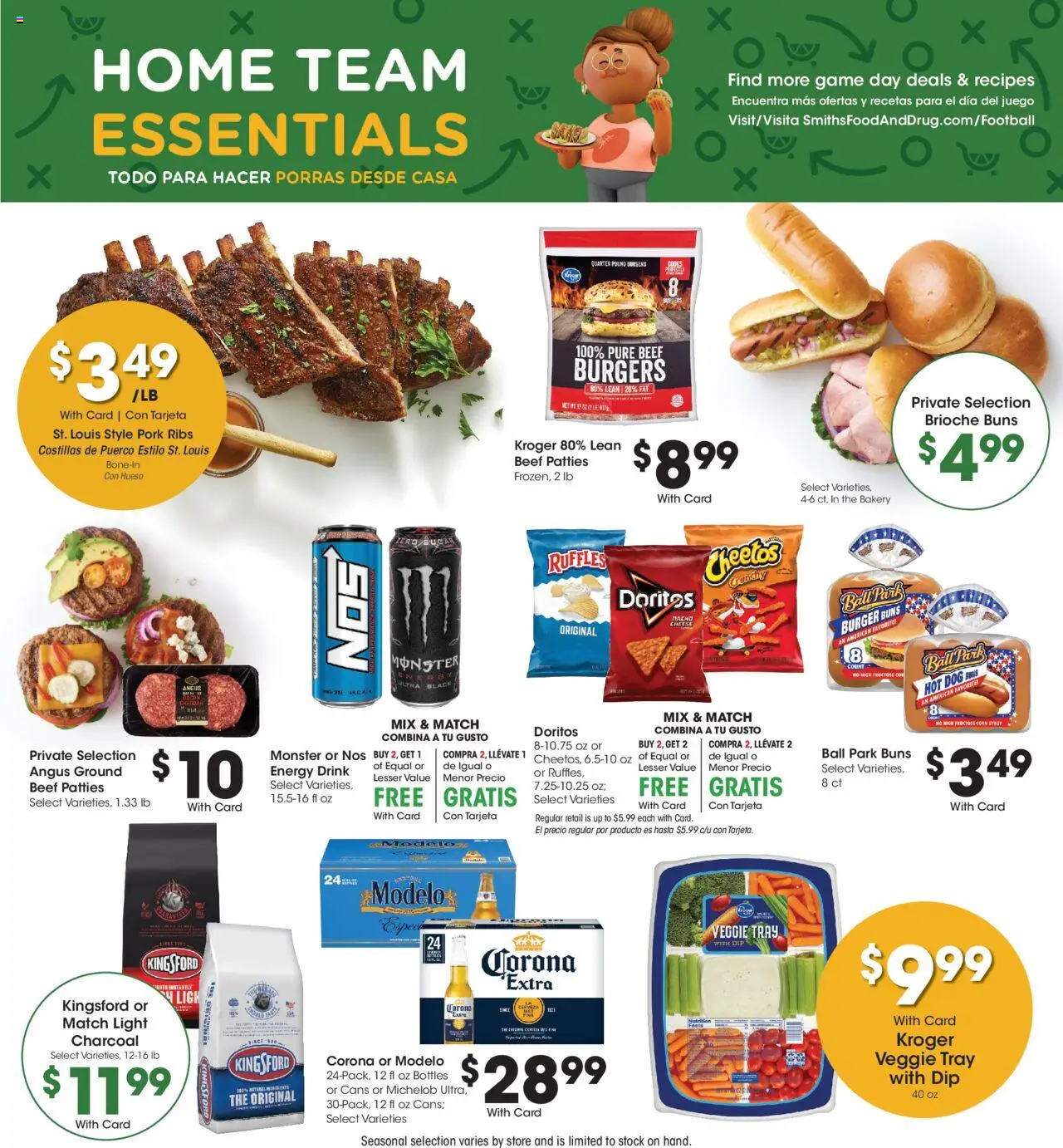 Smith's Weekly Ad - valid from 10.09.2025 | Page: 7 | Products: Bakery, Corn, Cheese, Game