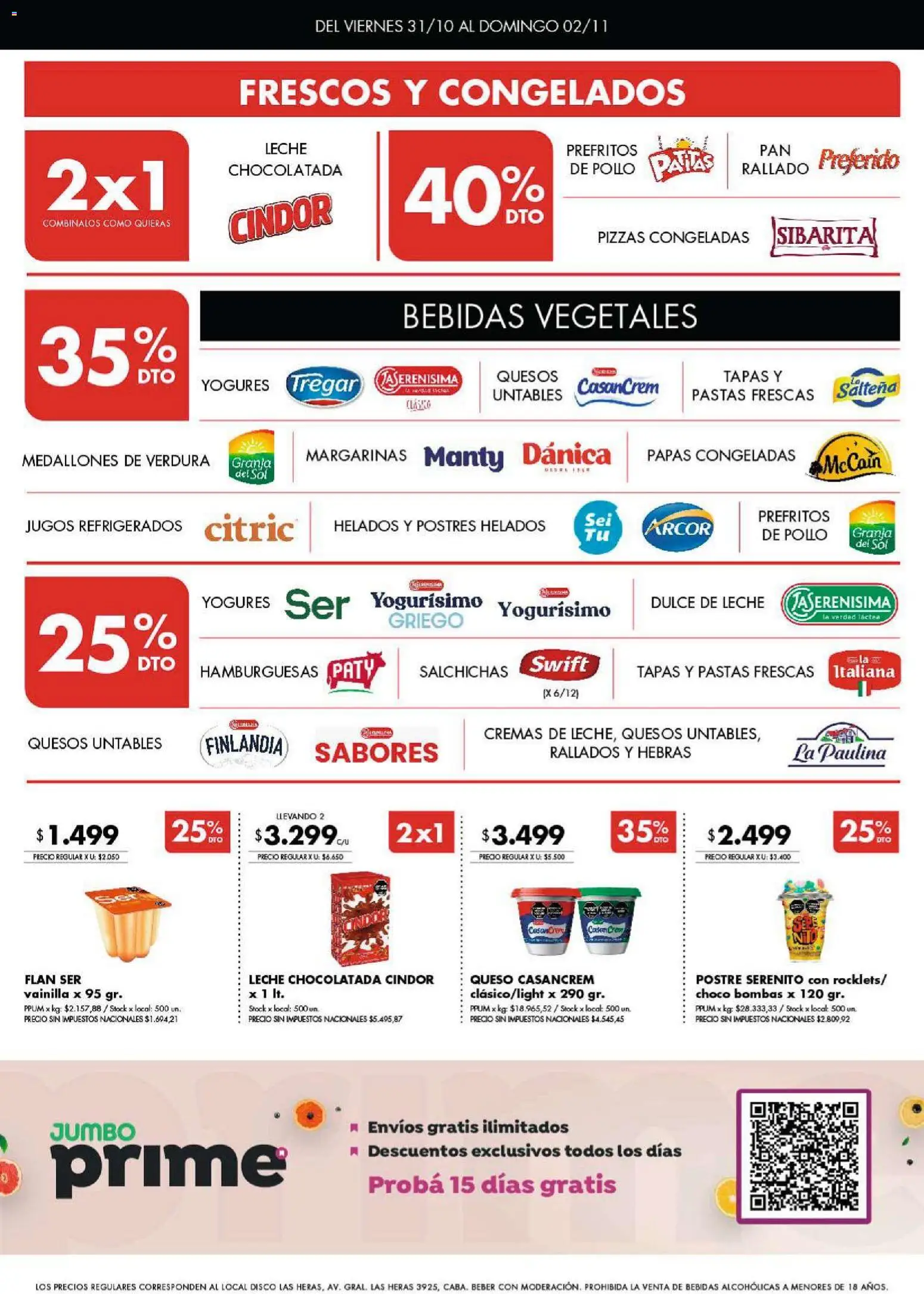 Disco - Ofertas | Córdoba │ válido desde el 31.10.2025 | Página: 4 | Productos: Pollo, Dulce de leche, Leche, Chocolatada