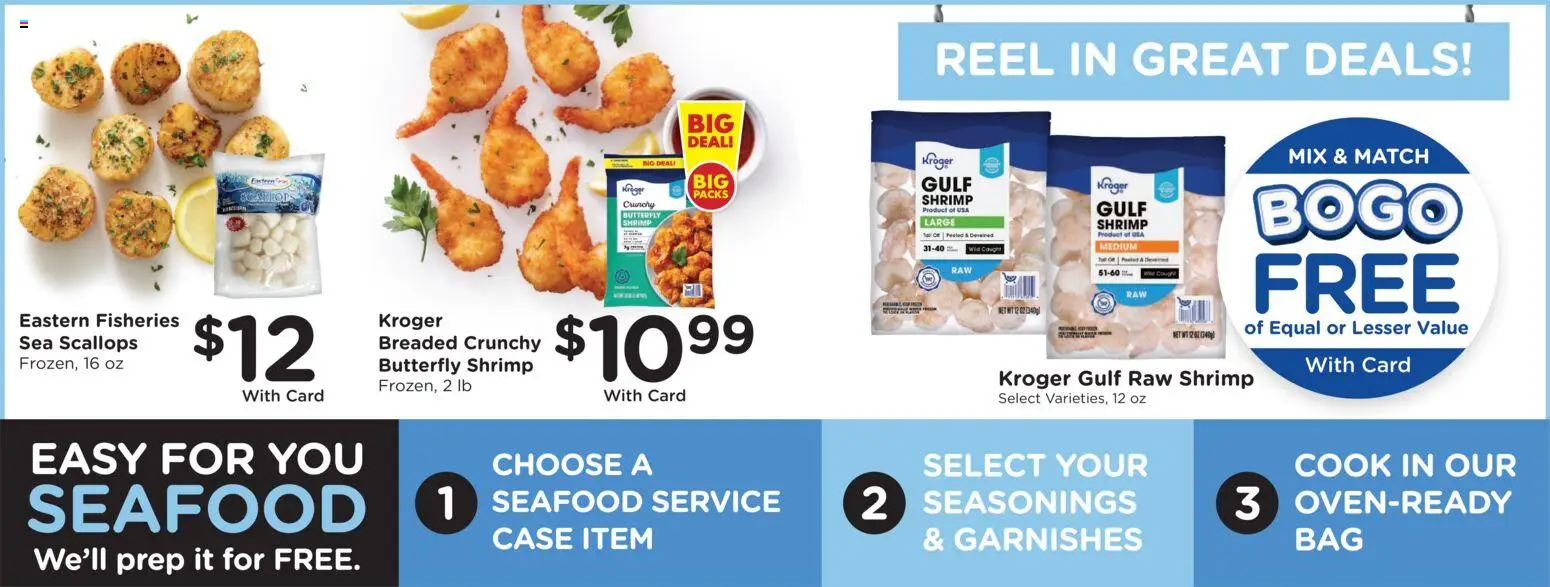 King Soopers Weekly Ad - valid from 11.03.2026 | Page: 10 | Products: Seafood, Case