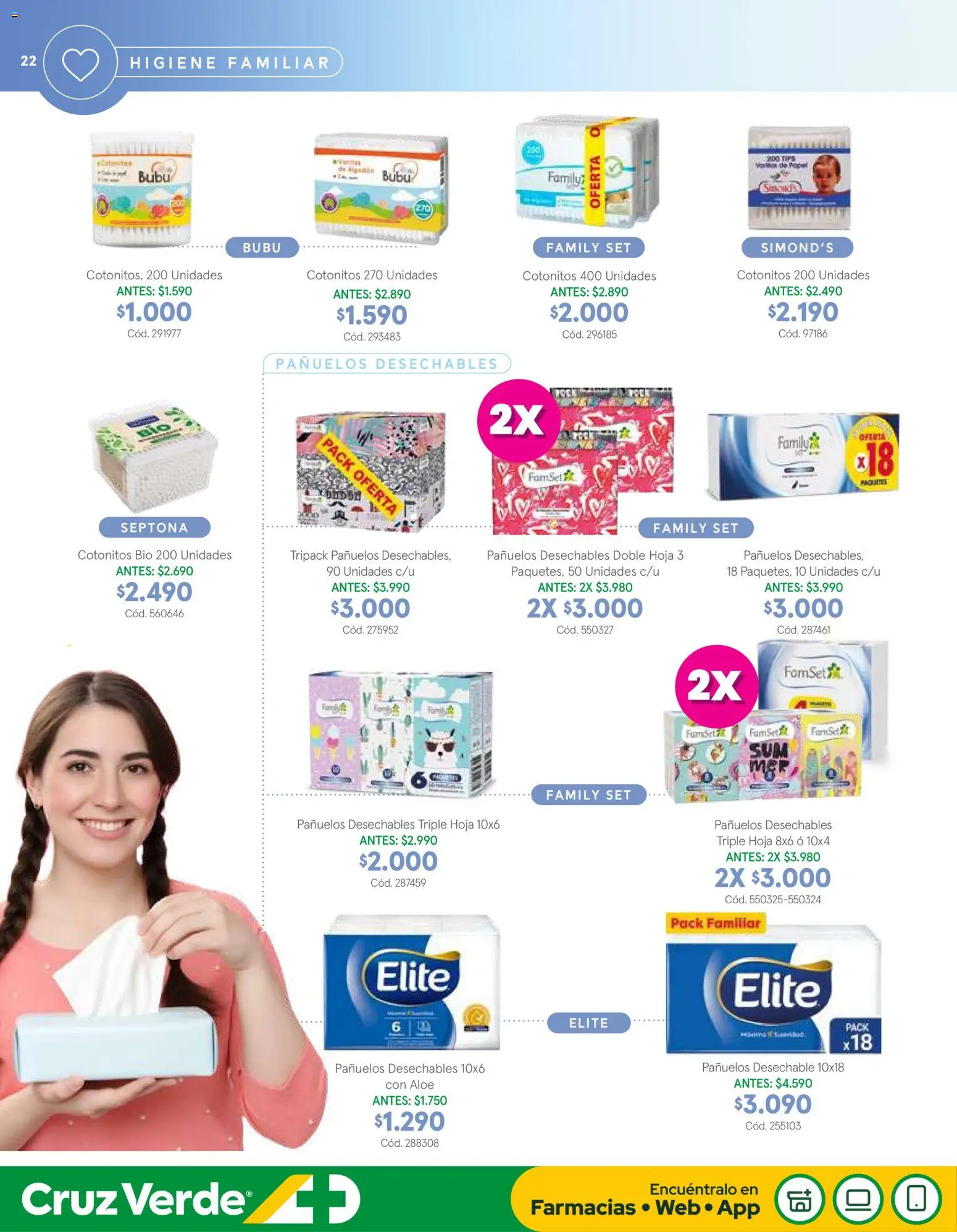 Belleza y Cuidado Personal Cruz Verde │ válido desde el 05.12.2025 | Página: 22